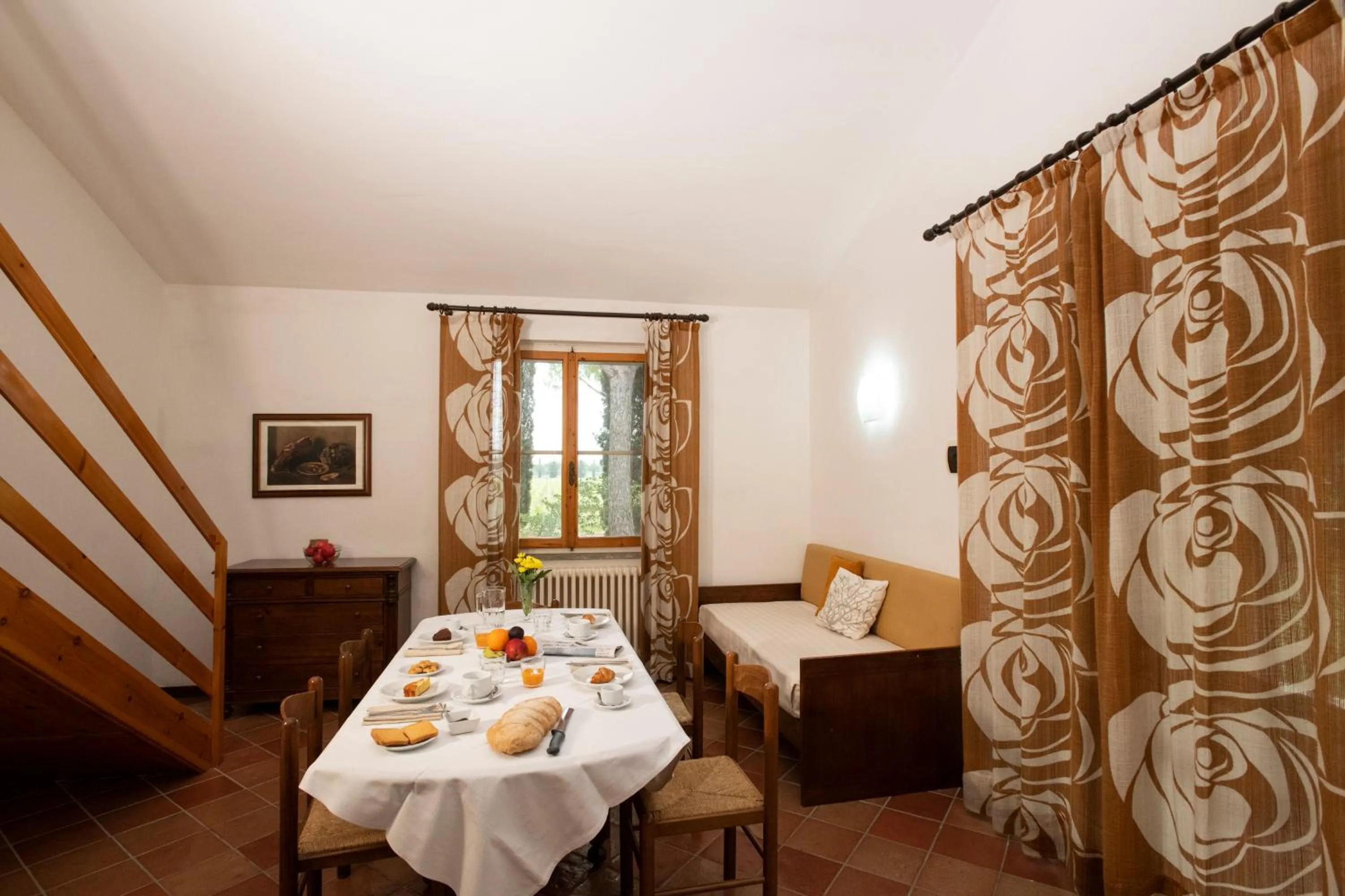 Dining area in I Casali by La Principina