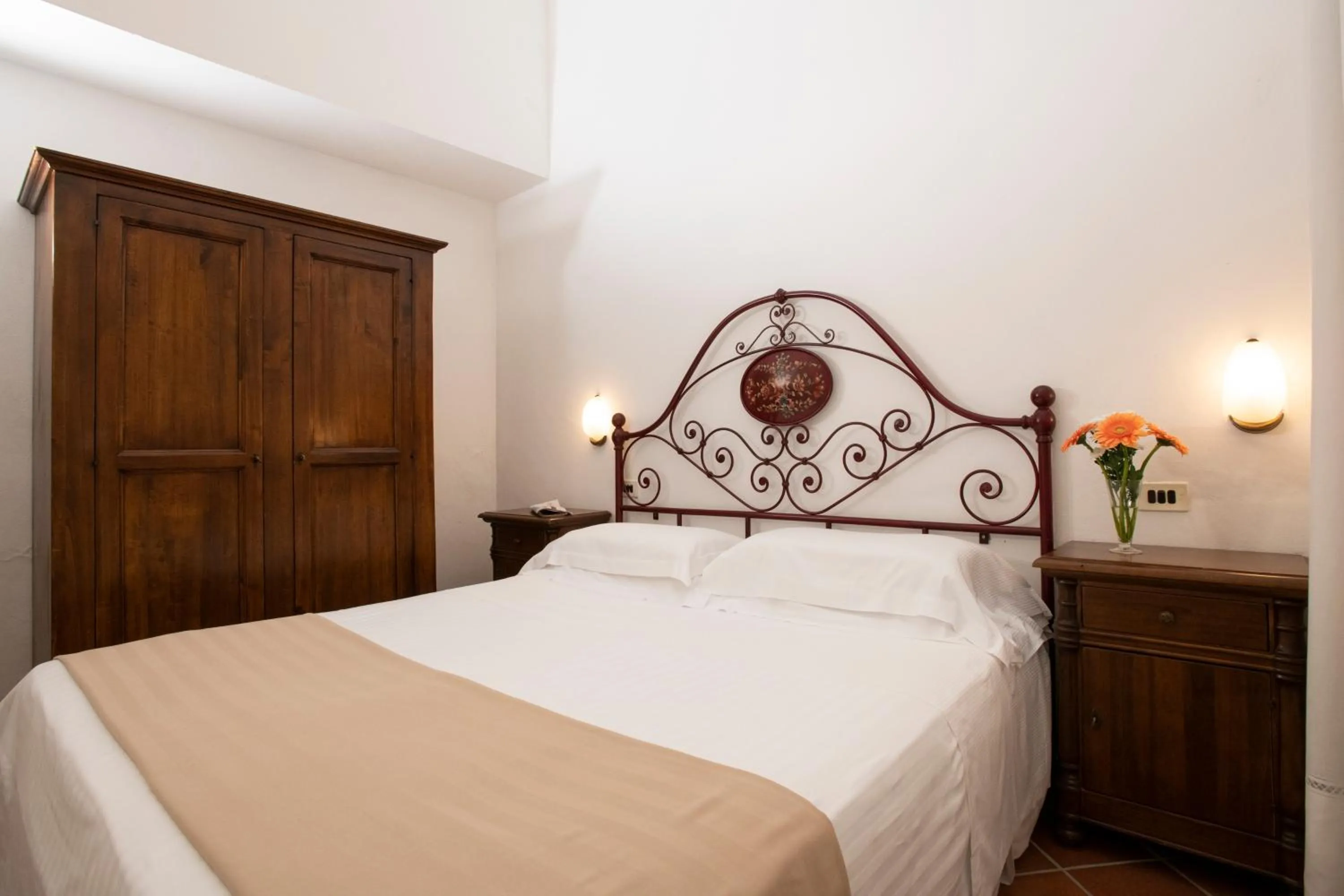 Bedroom, Bed in I Casali by La Principina