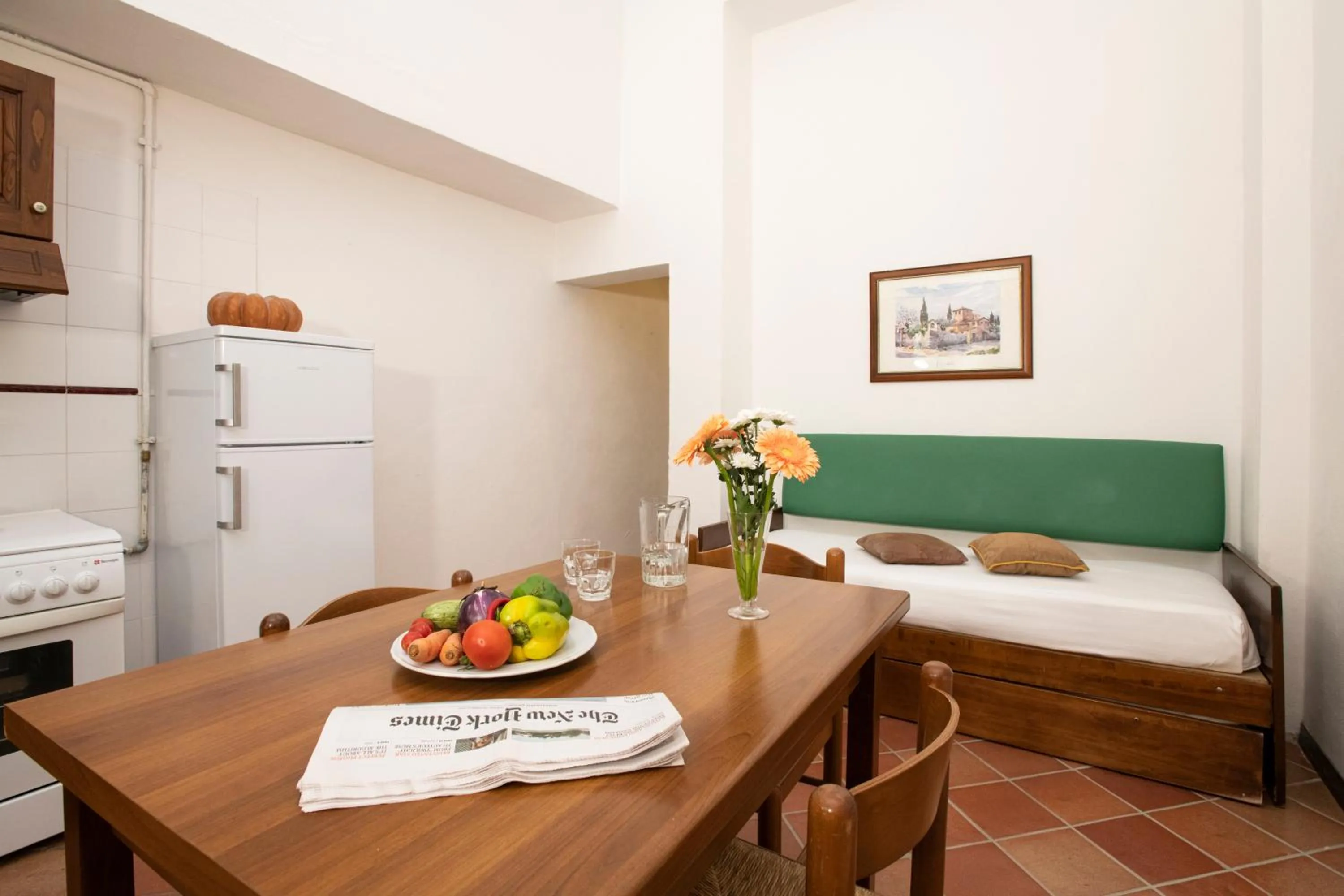 Kitchen or kitchenette, Bed in I Casali by La Principina