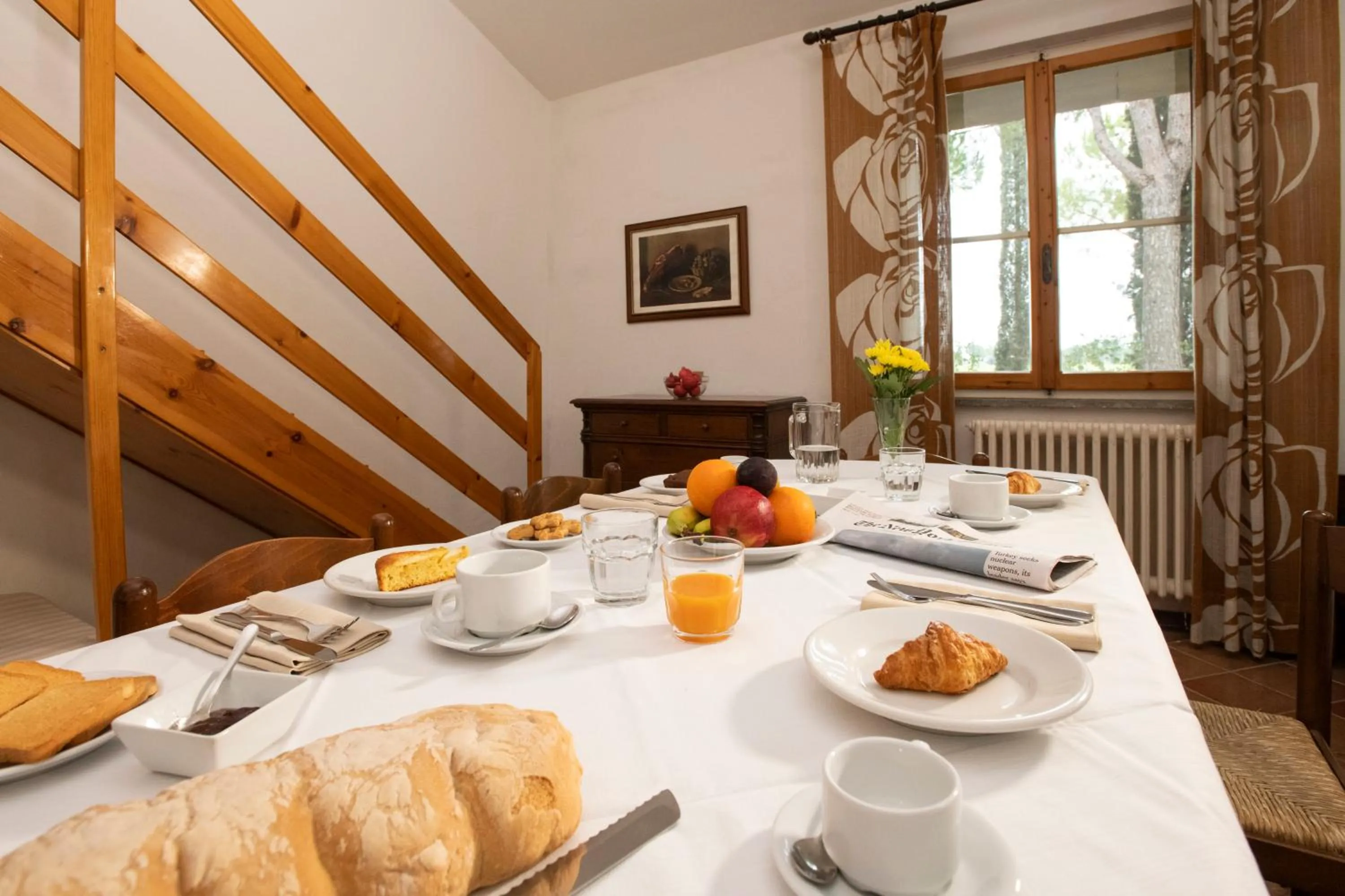 Dining area in I Casali by La Principina