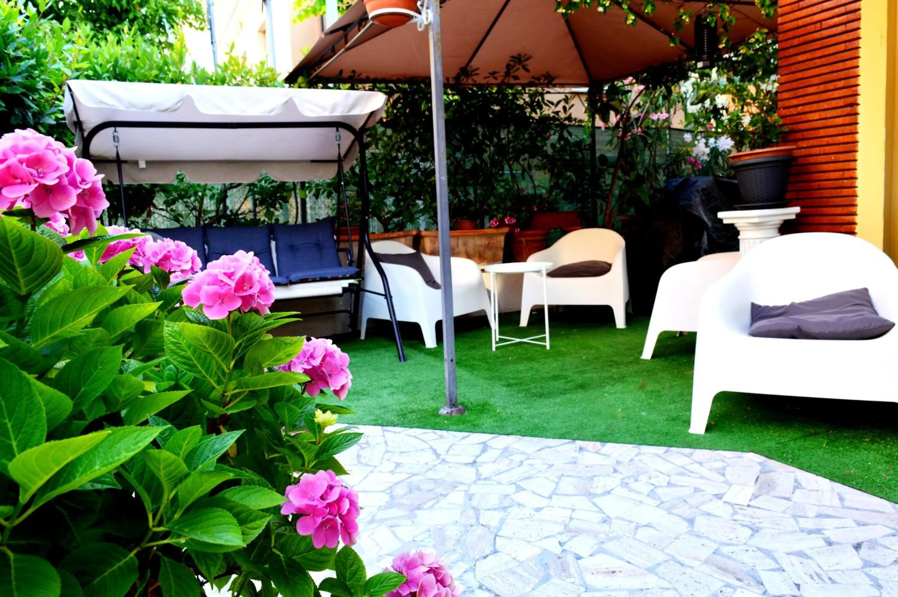 Garden in Hotel Cirene