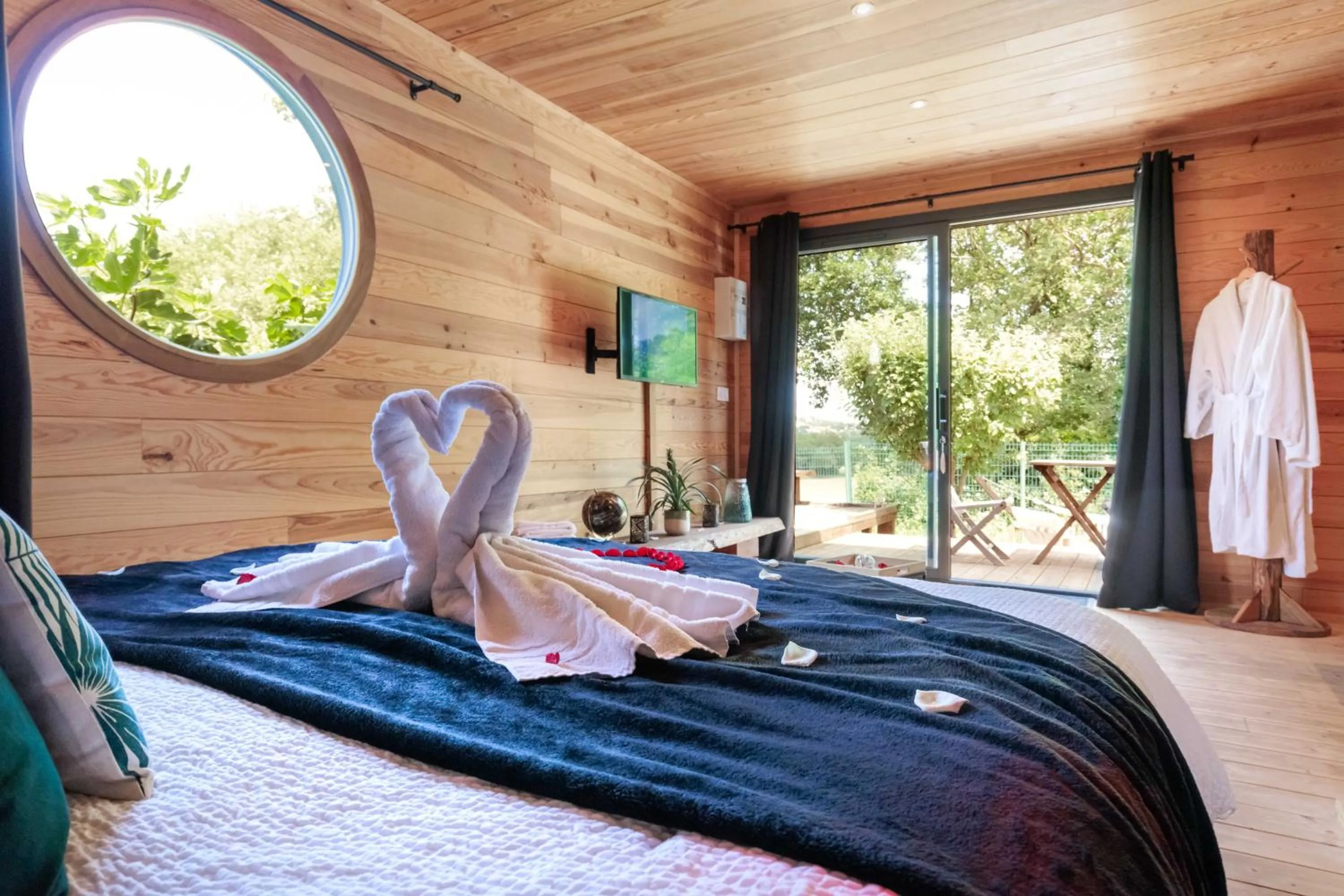 Bed in Le Mas Lauralie