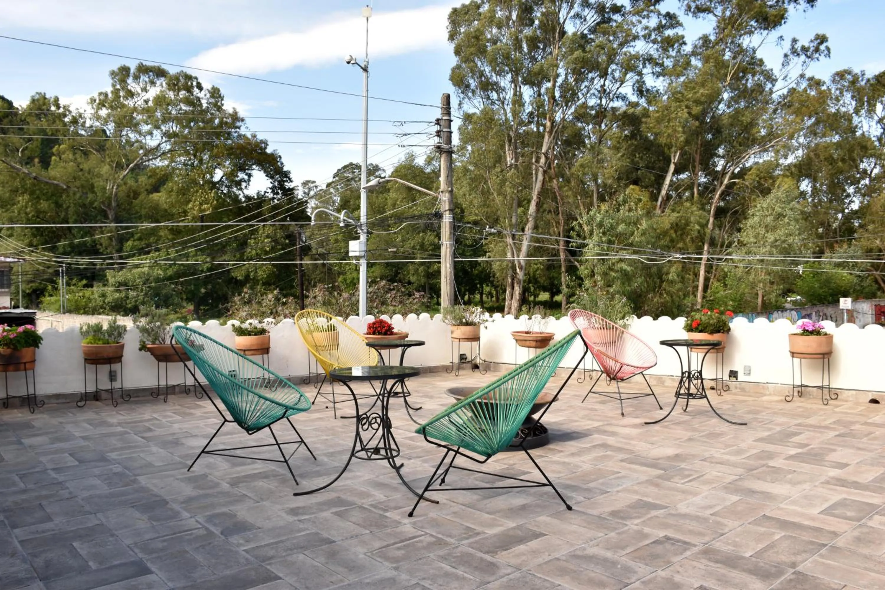 Patio in Hotel Mansion Primavera