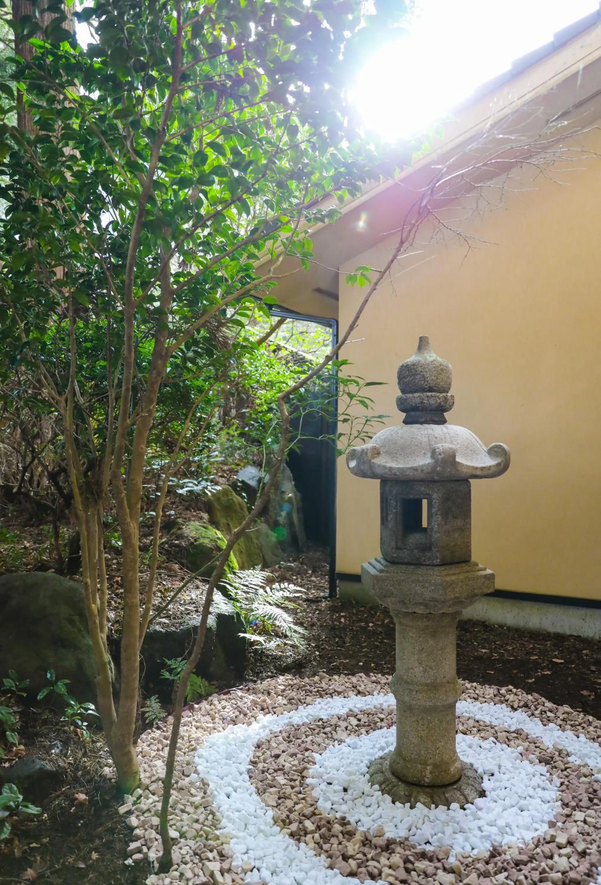 Spring in Ajisai Onsen Ryokan - Award Winning Private Open Air Onsen