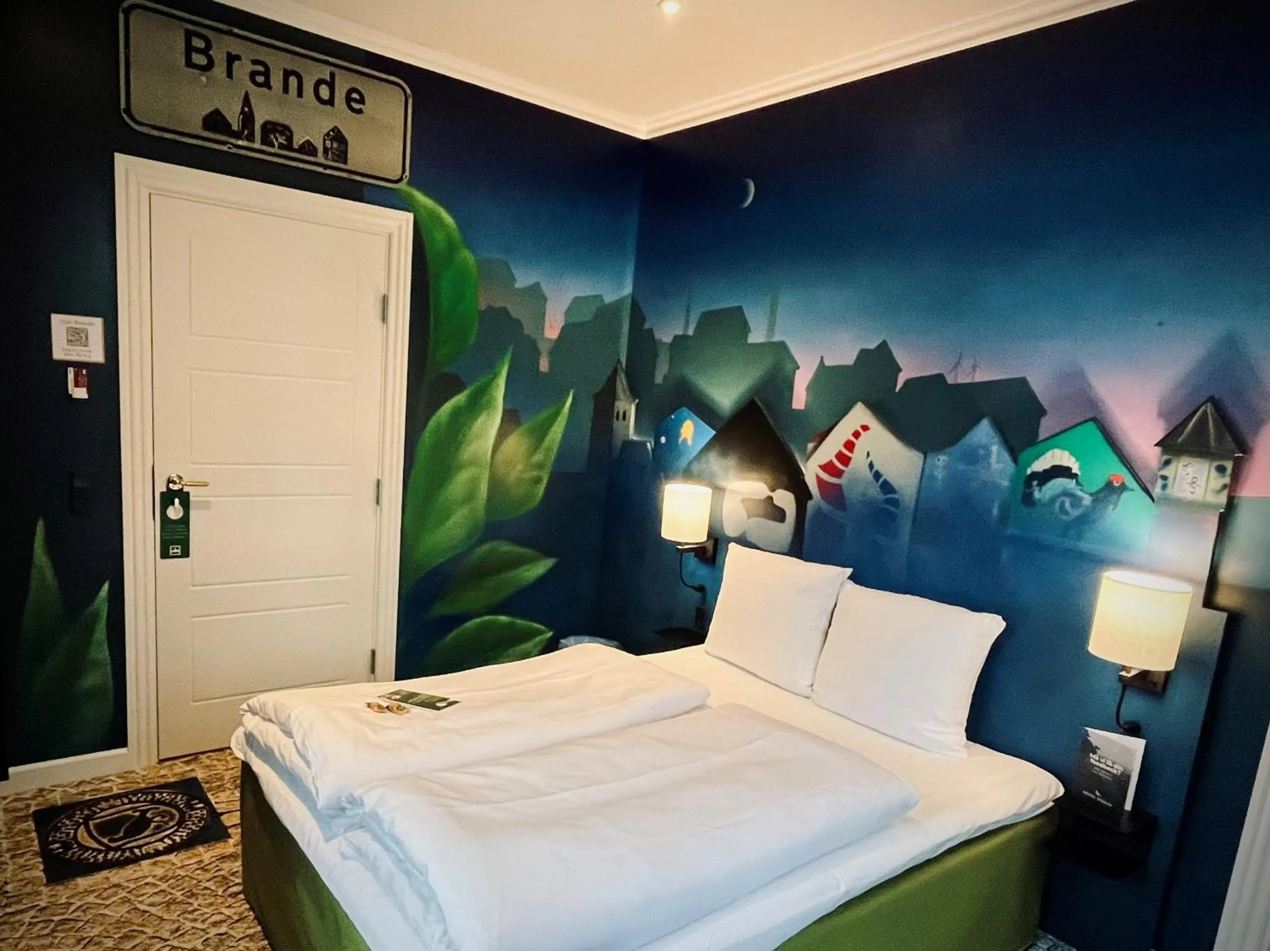 Bed in ART Hotel Dalgas, BW Signature Collection