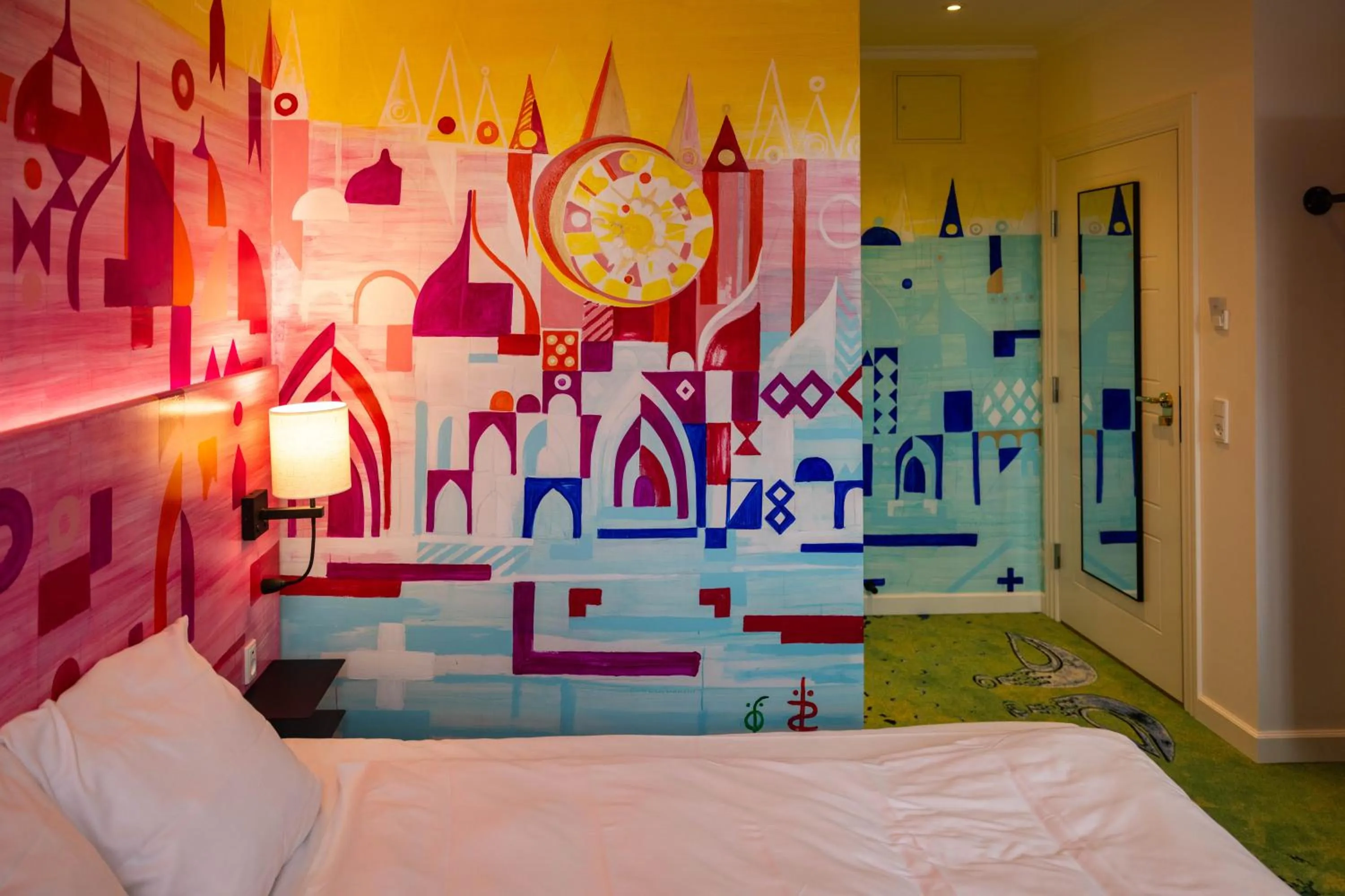 Bed in ART Hotel Dalgas, BW Signature Collection