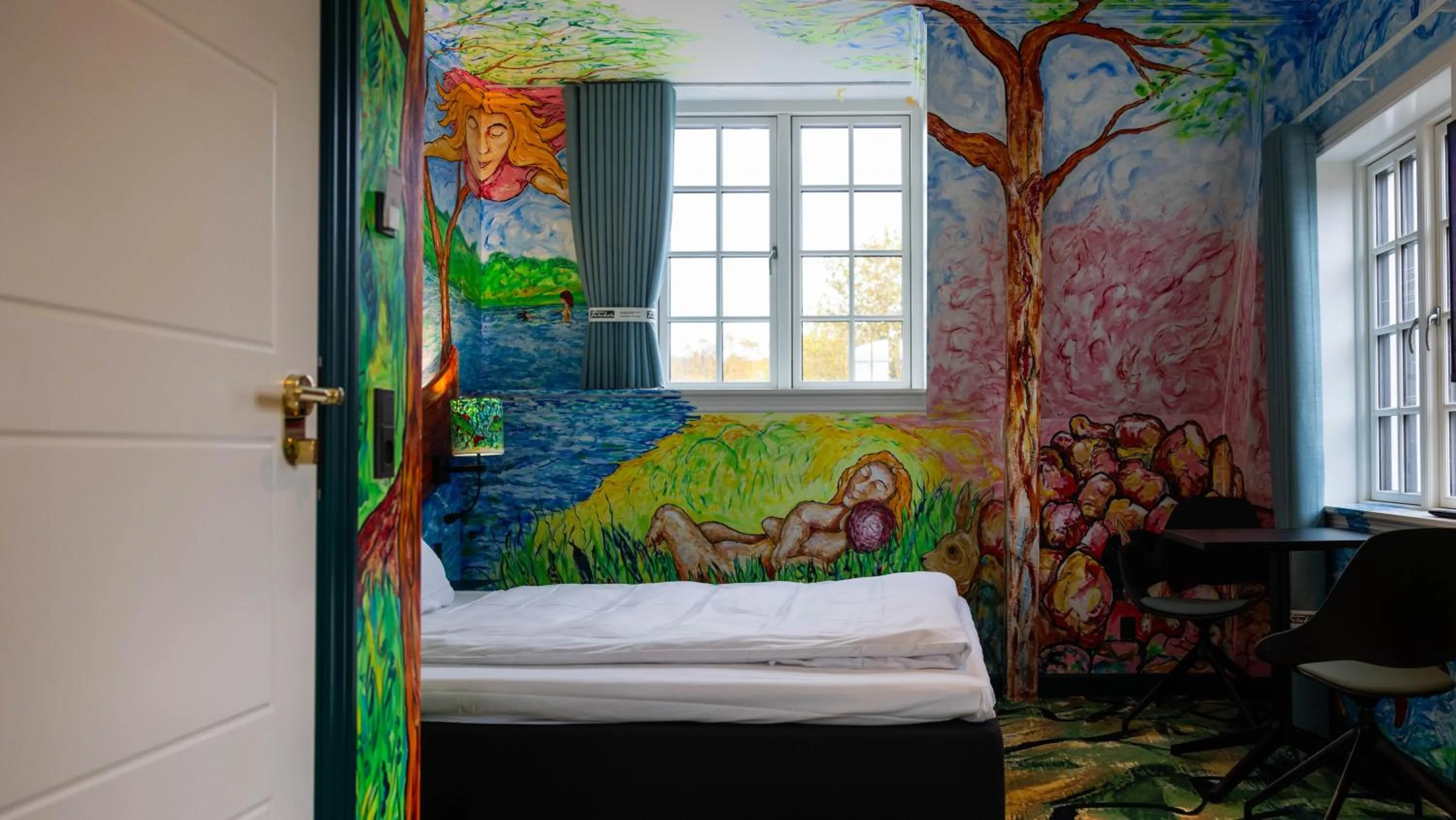 Bed in ART Hotel Dalgas, BW Signature Collection