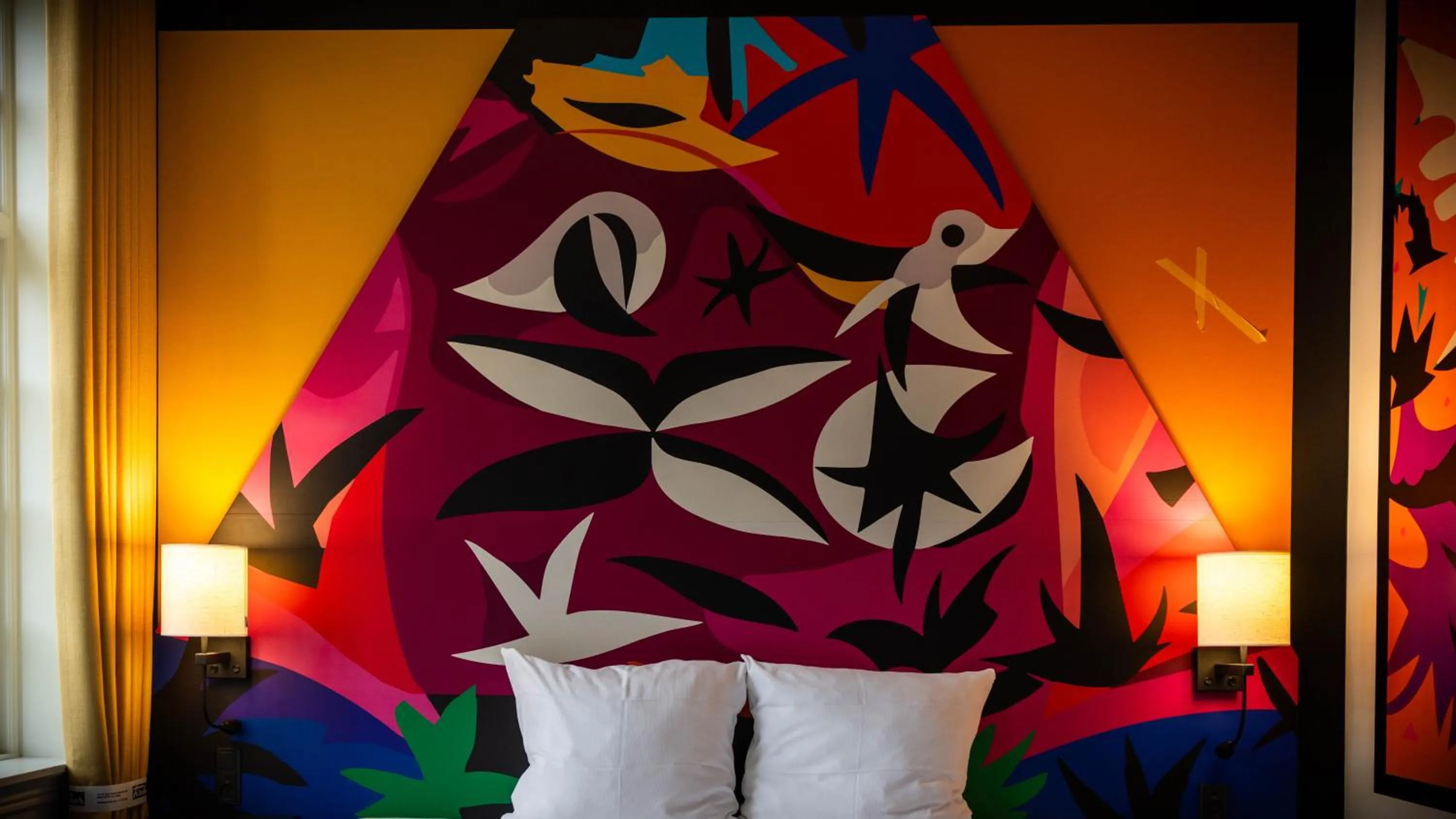 Bed in ART Hotel Dalgas, BW Signature Collection