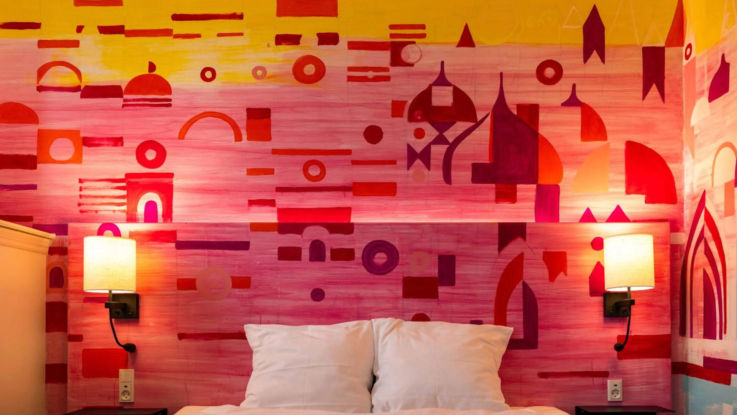 Bed in ART Hotel Dalgas, BW Signature Collection