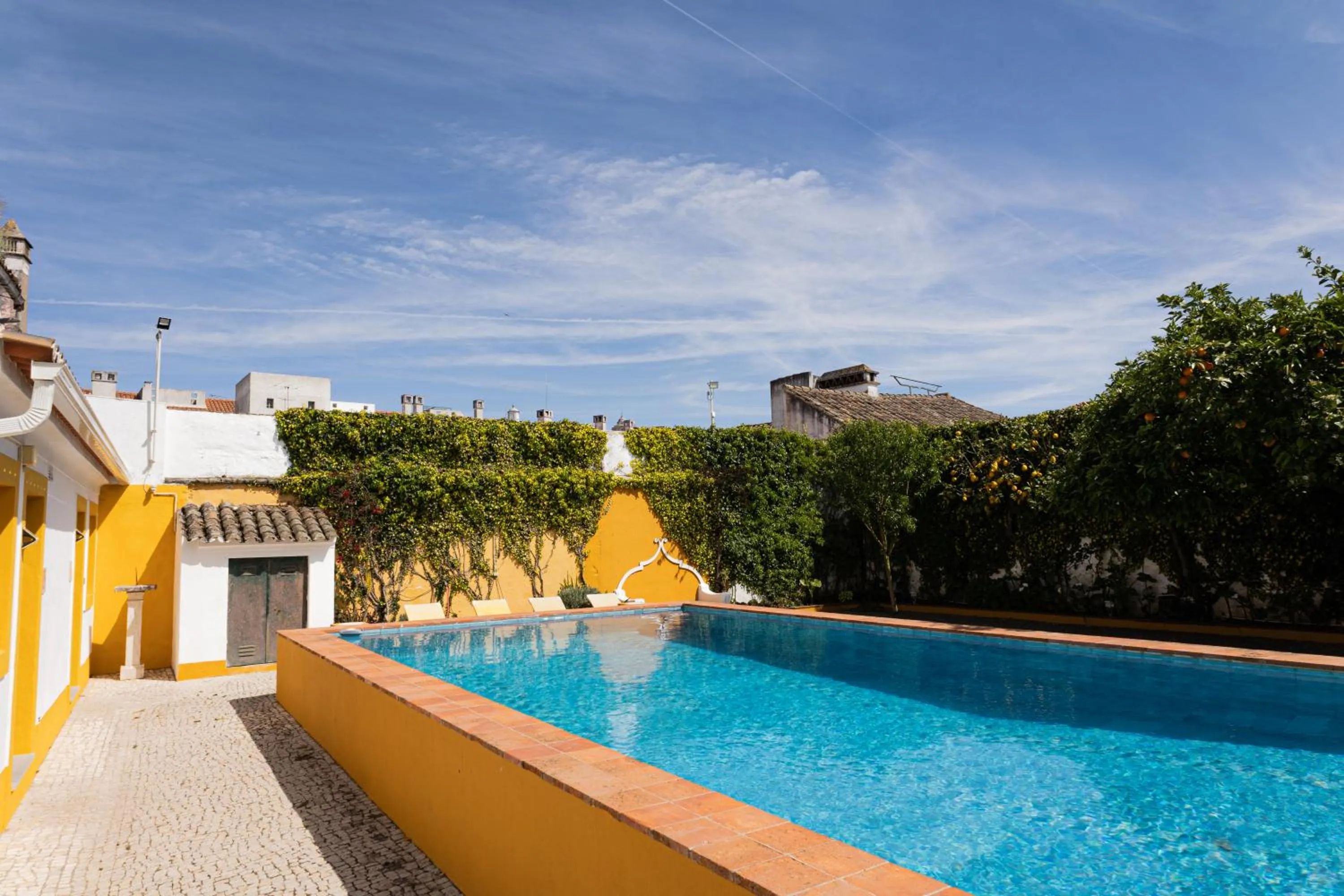 Pool view in Vintage Guest House - Casa do Escritor