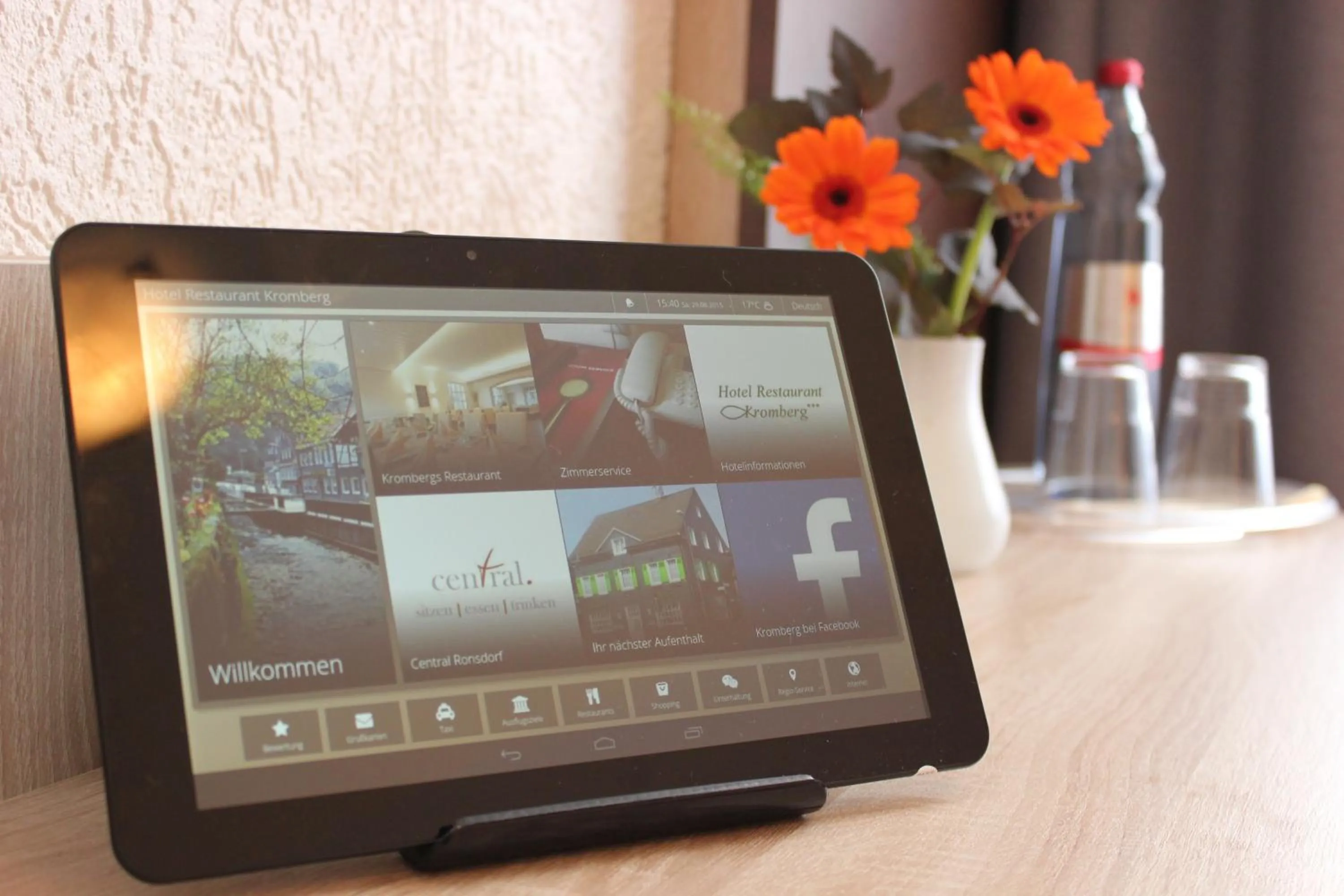 TV and multimedia in Hotel Restaurant Kromberg