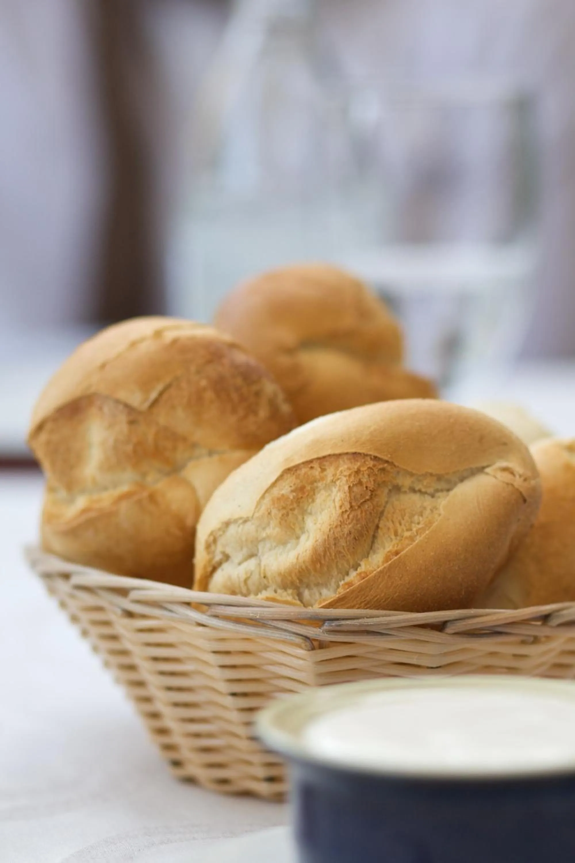 Food close-up in Hotel Restaurant Kromberg