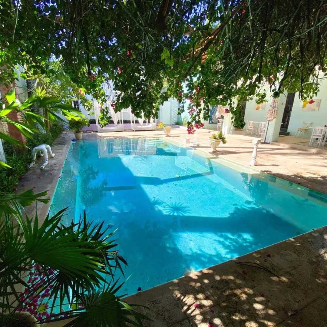 Pool view in Villa Octavia
