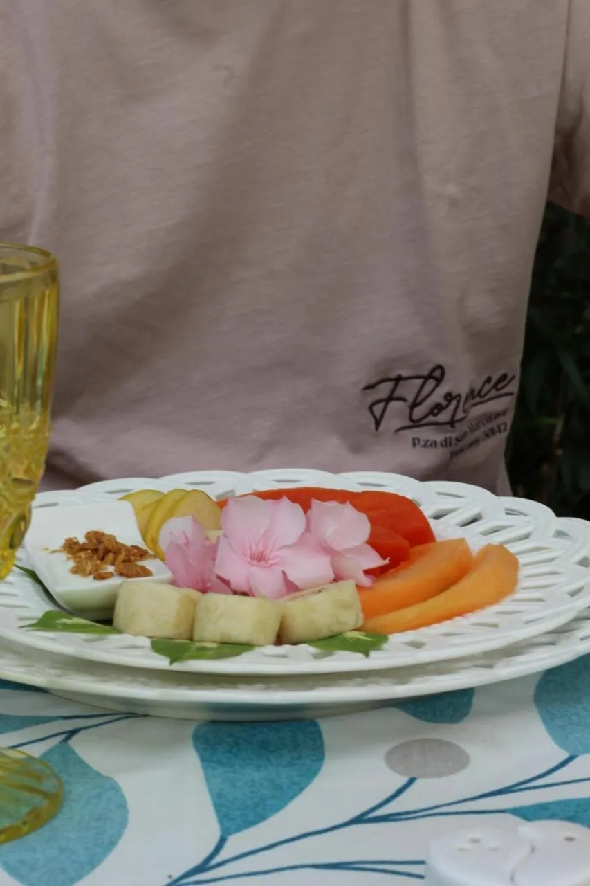 Continental breakfast in Villa Octavia