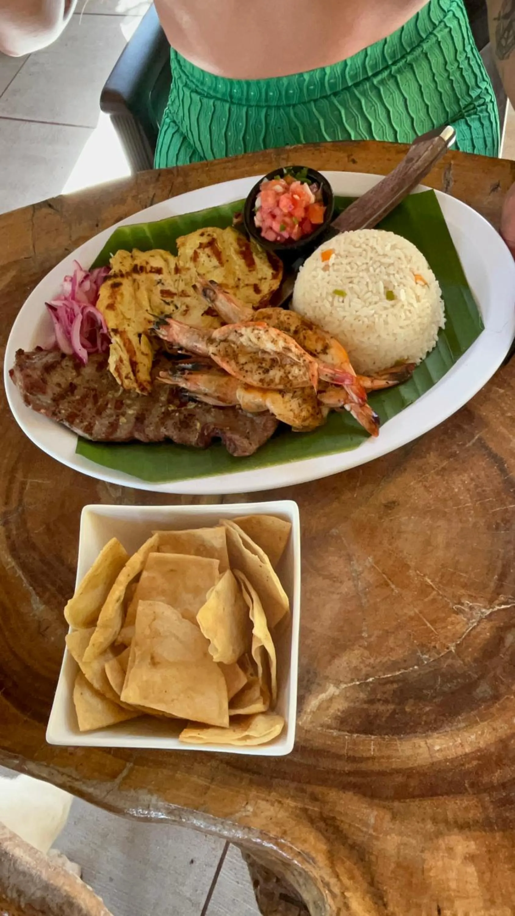 Lunch in RodMar Hotel