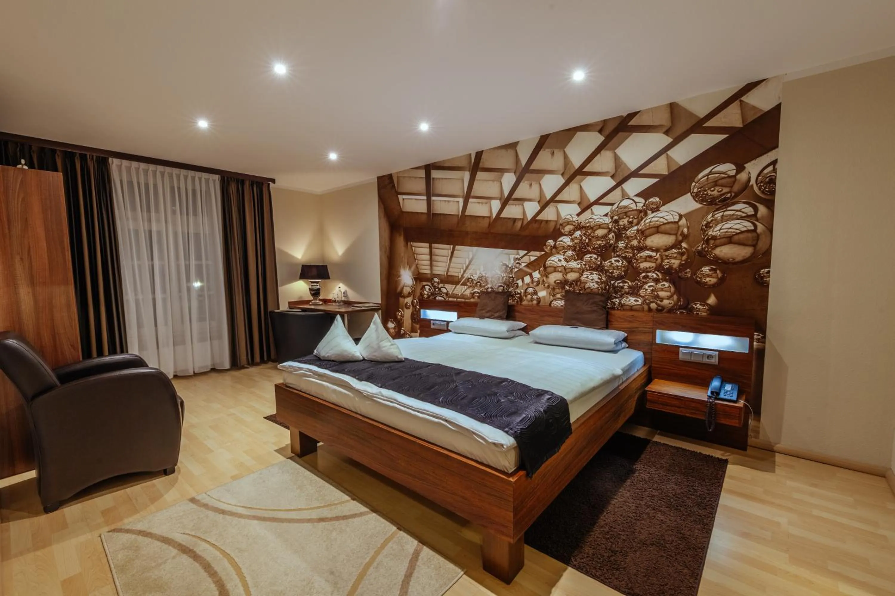 Bed in Akzent Hotel Tietmeyer & Cross Side