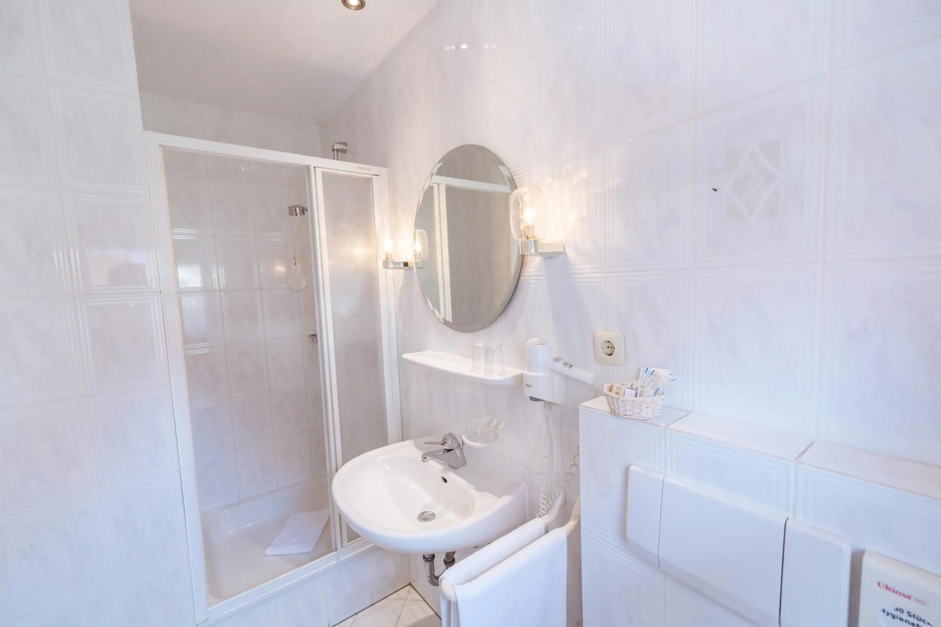 Shower in Akzent Hotel Tietmeyer & Cross Side