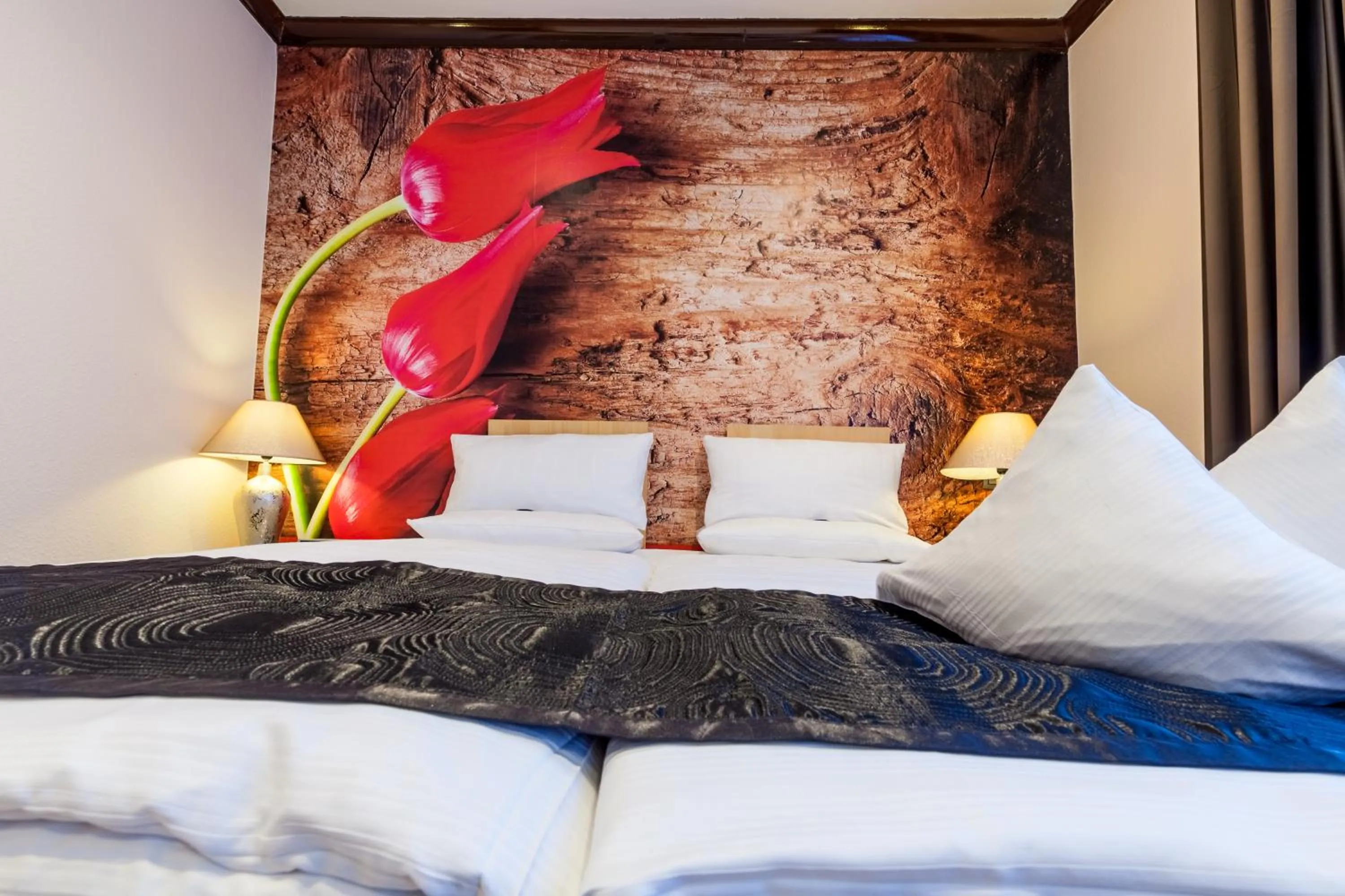 Bed in Akzent Hotel Tietmeyer & Cross Side