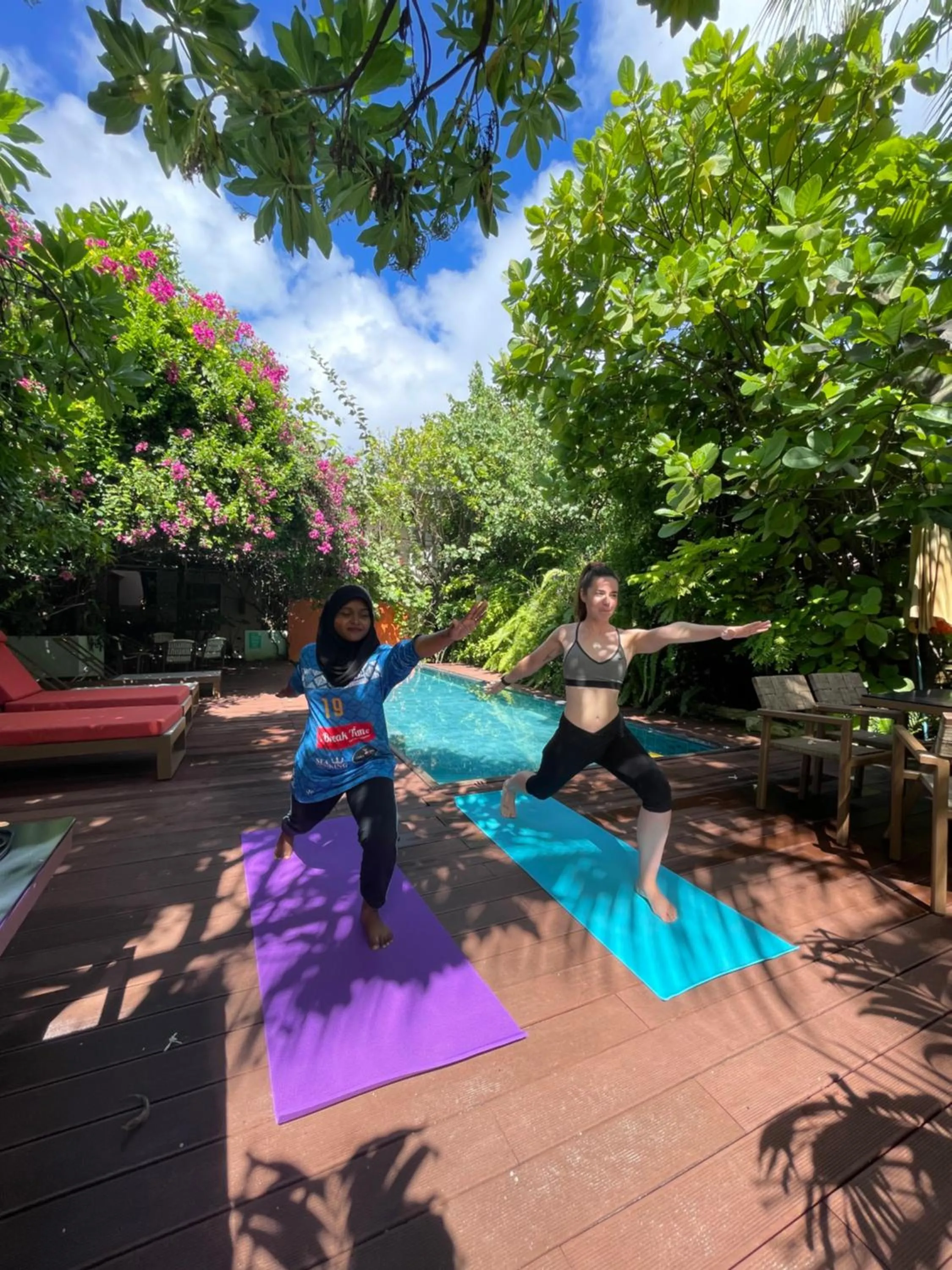 Patio in Viluveli Holiday Retreat