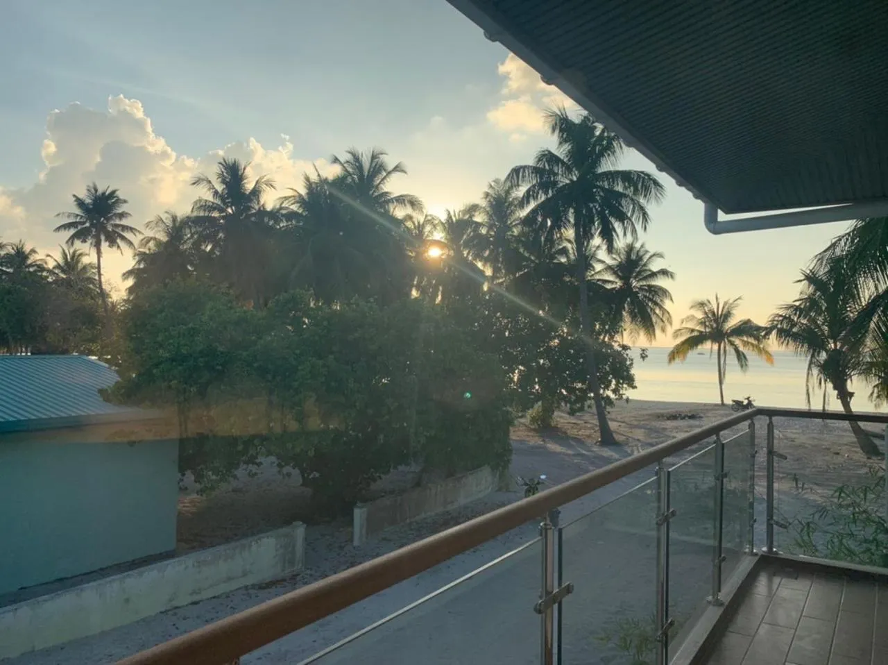 Balcony/Terrace in Viluveli Holiday Retreat