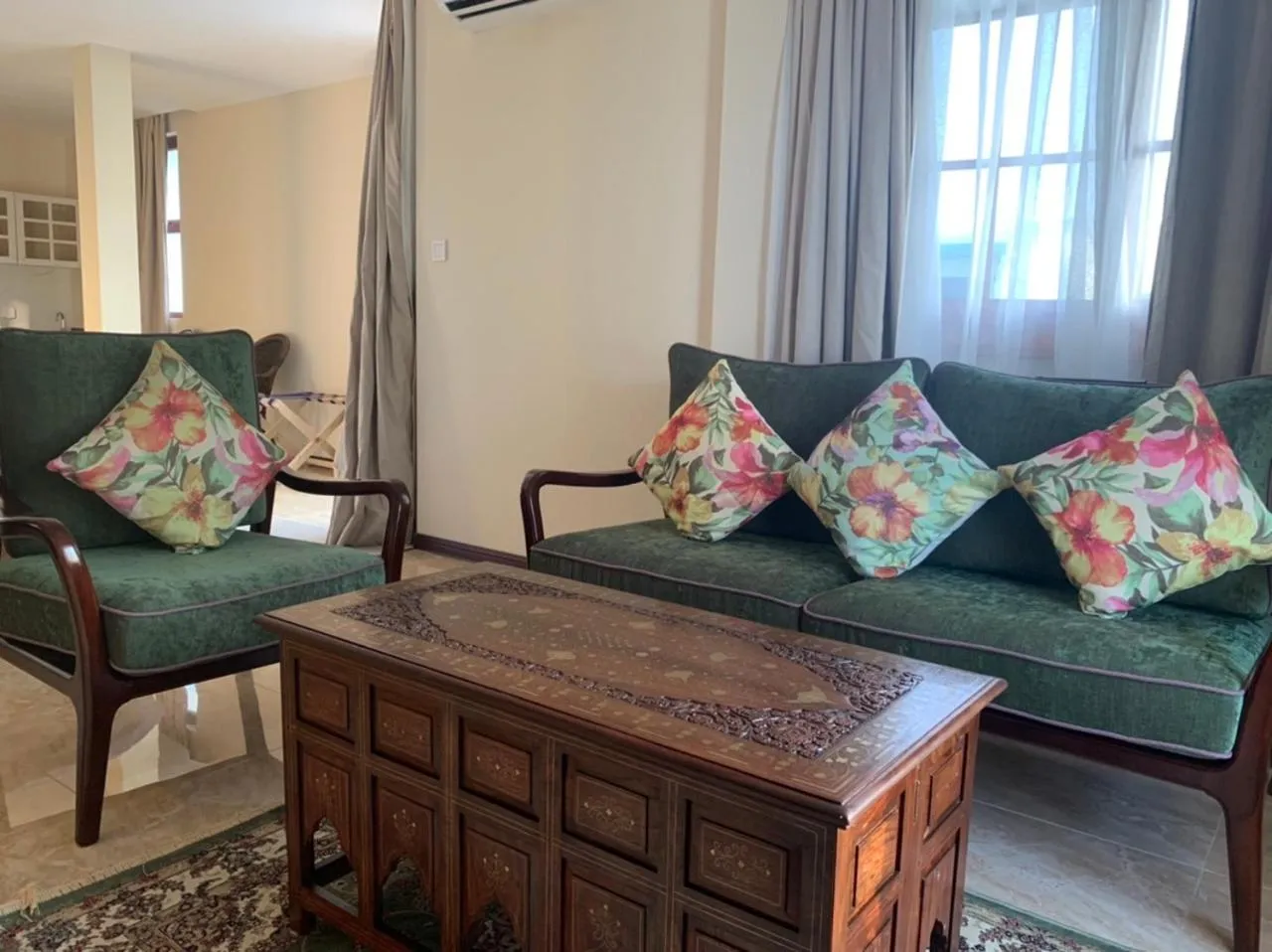 Seating area in Viluveli Holiday Retreat