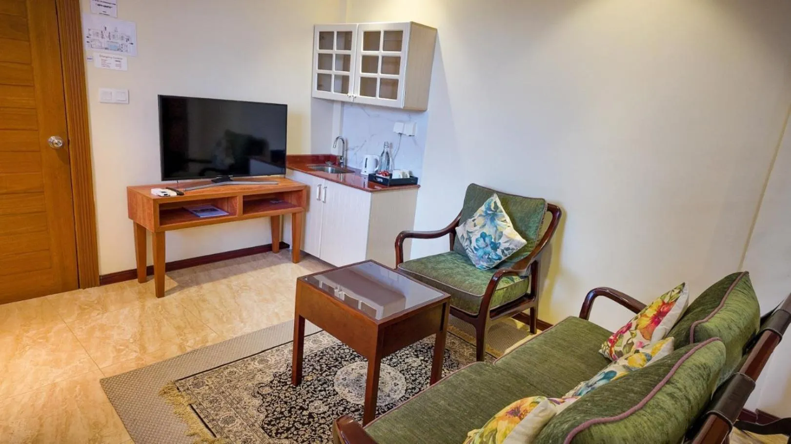 Seating area in Viluveli Holiday Retreat