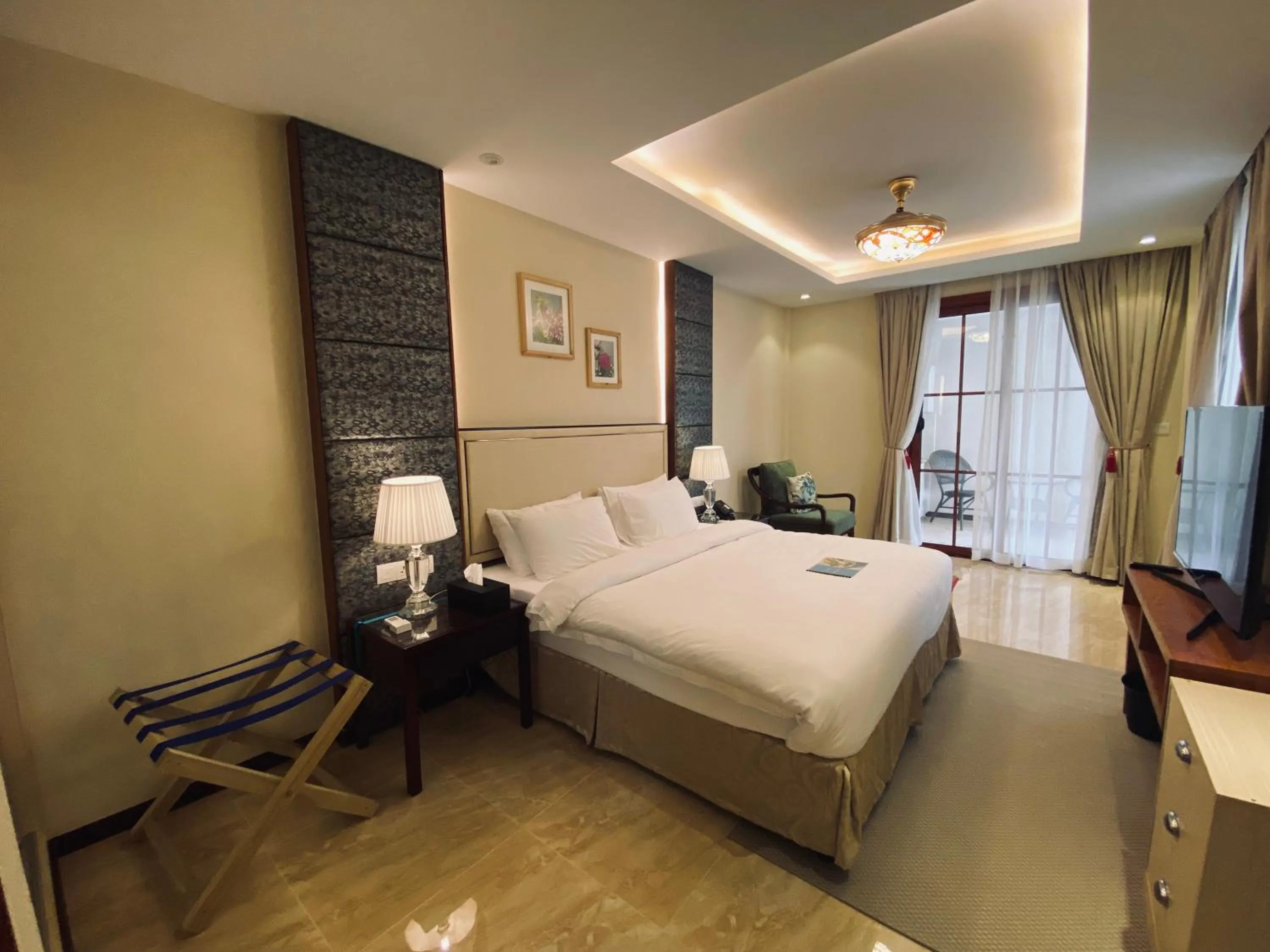 Bedroom, Bed in Viluveli Holiday Retreat