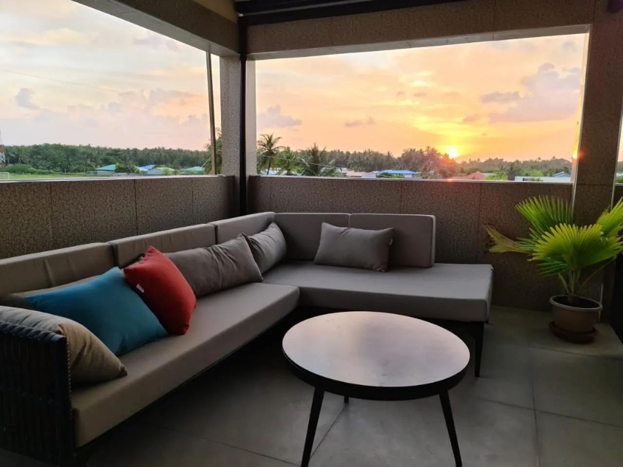 Balcony/Terrace in Viluveli Holiday Retreat