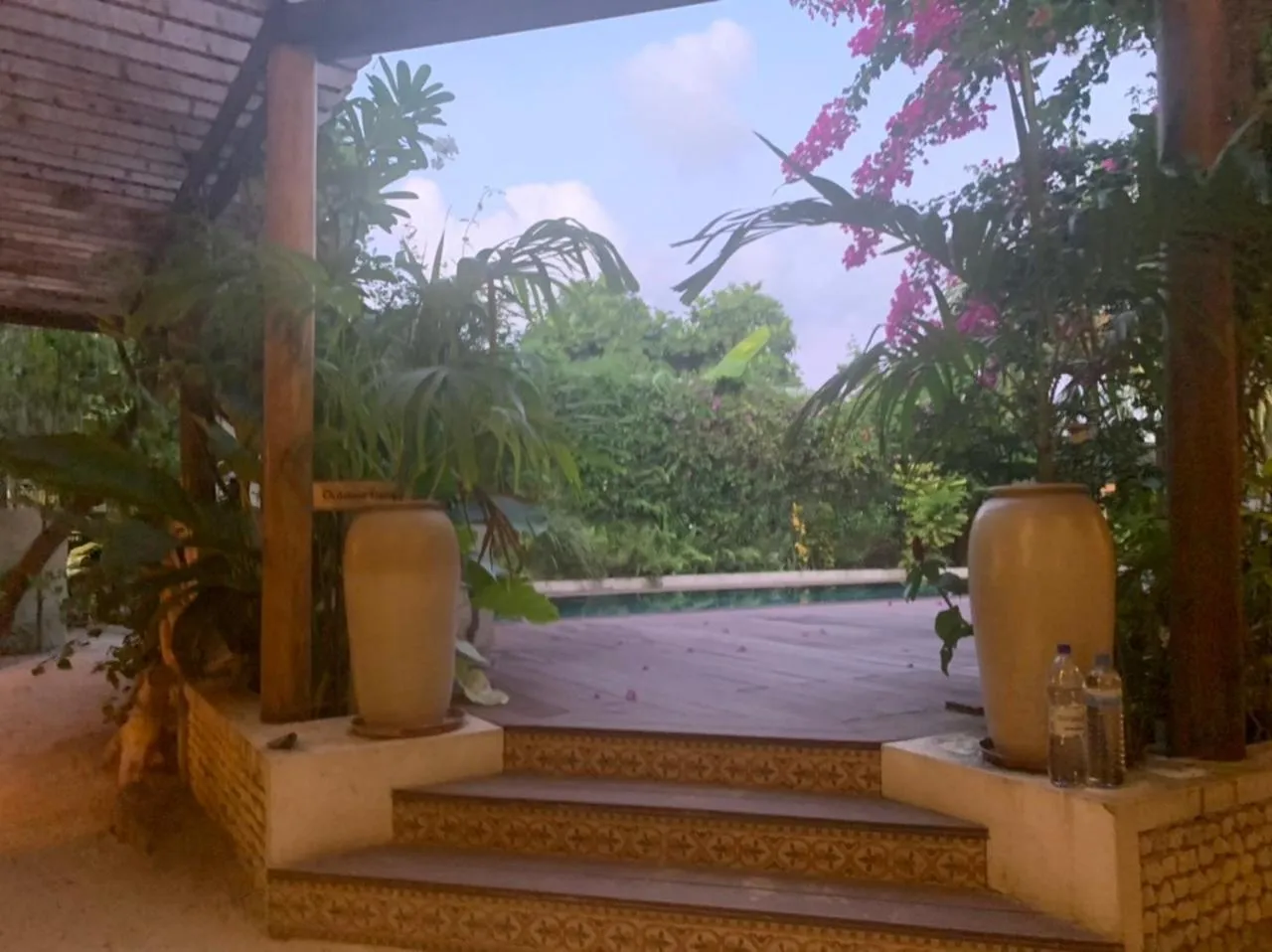 Swimming pool in Viluveli Holiday Retreat