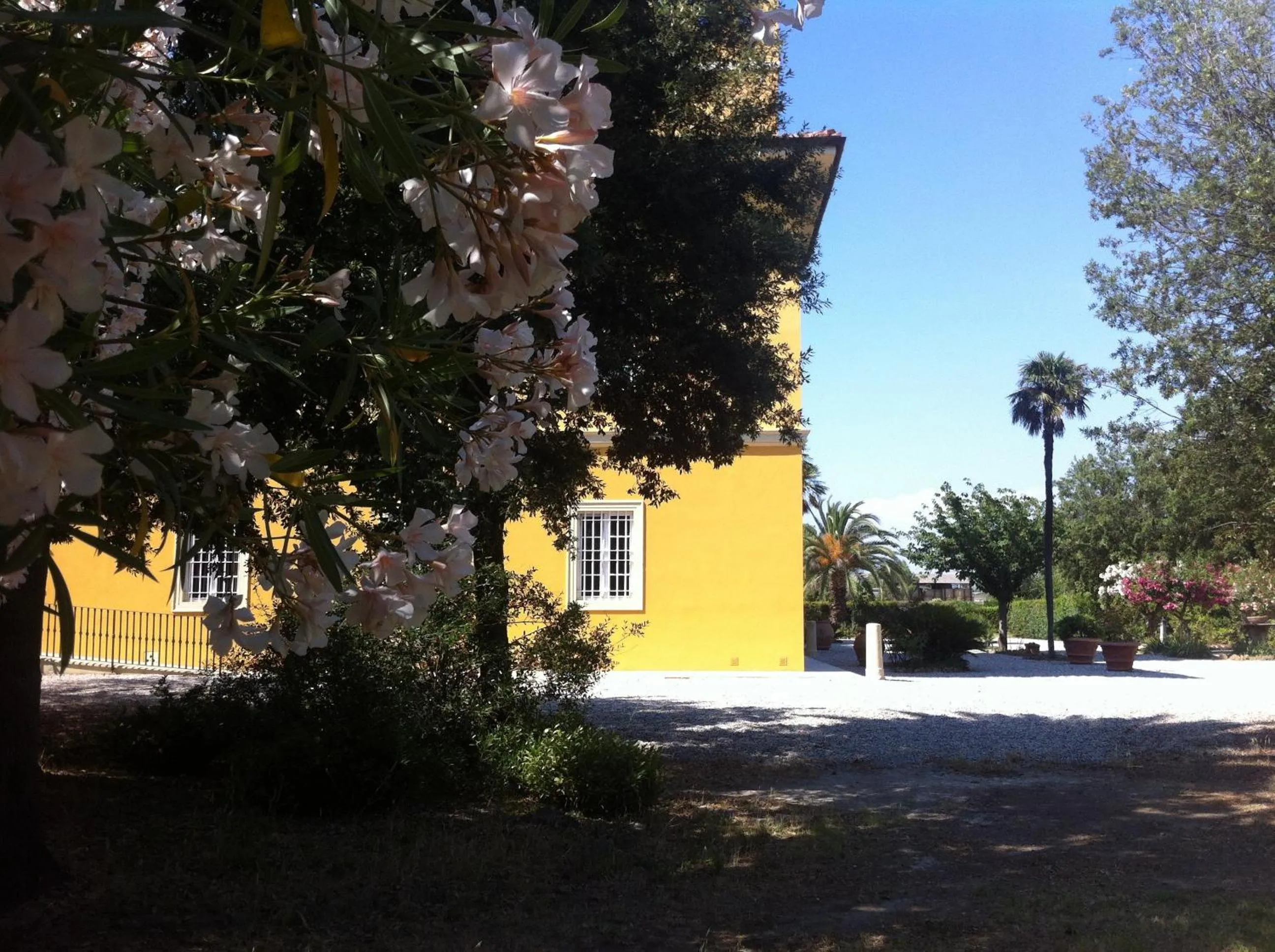 Facade/entrance in Villa Graziani
