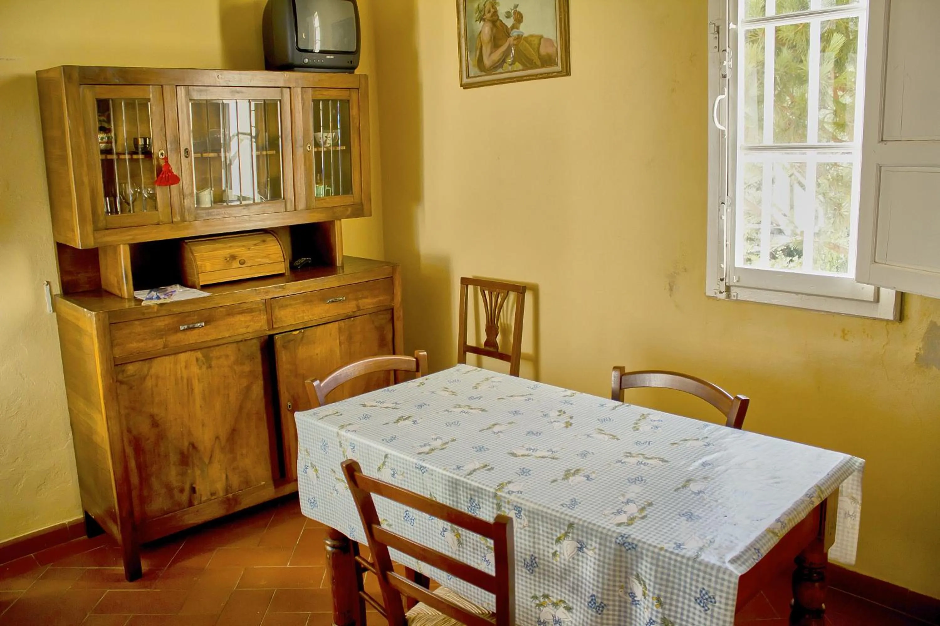 Dining area in Villa Graziani