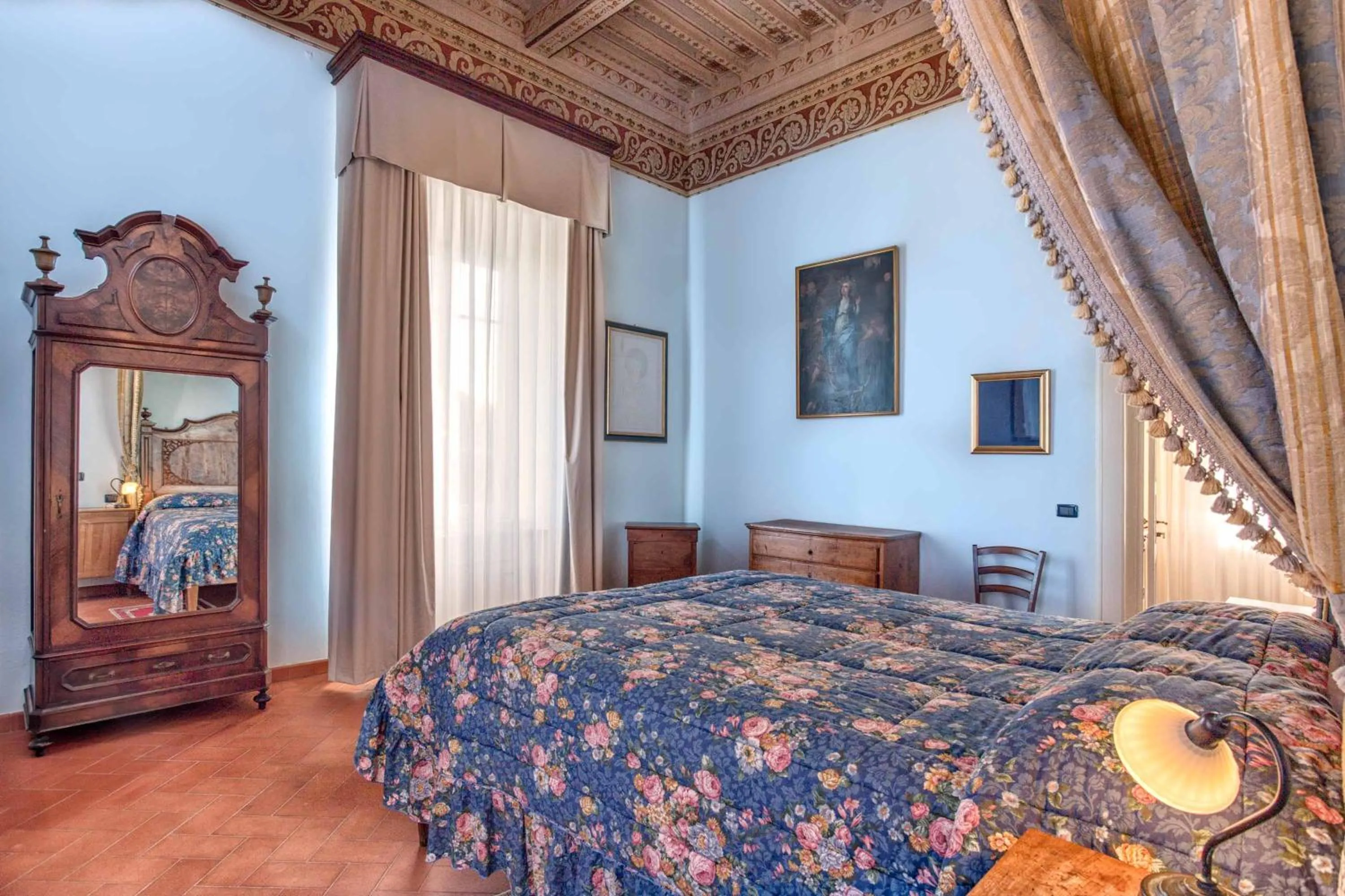 Bedroom, Bed in Villa Graziani