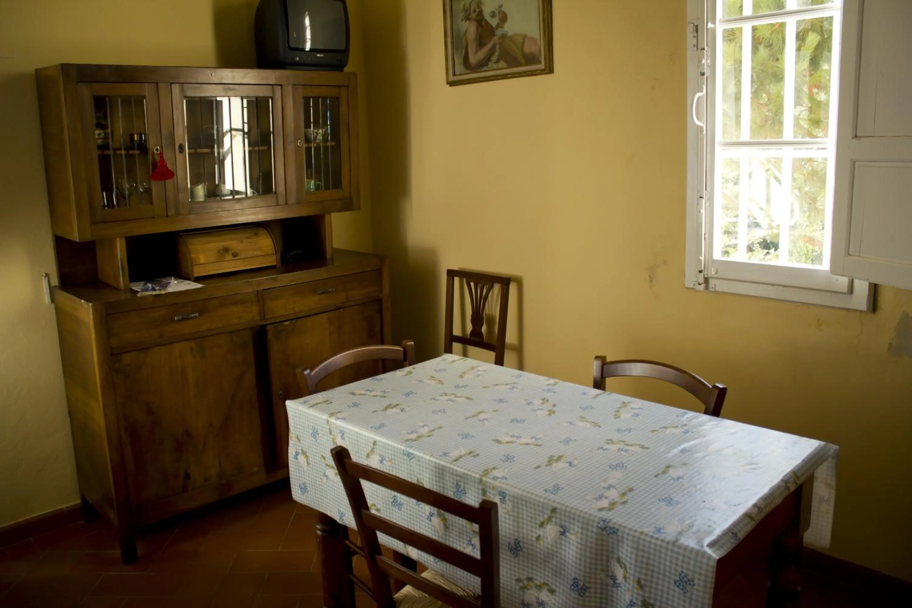 Dining area in Villa Graziani