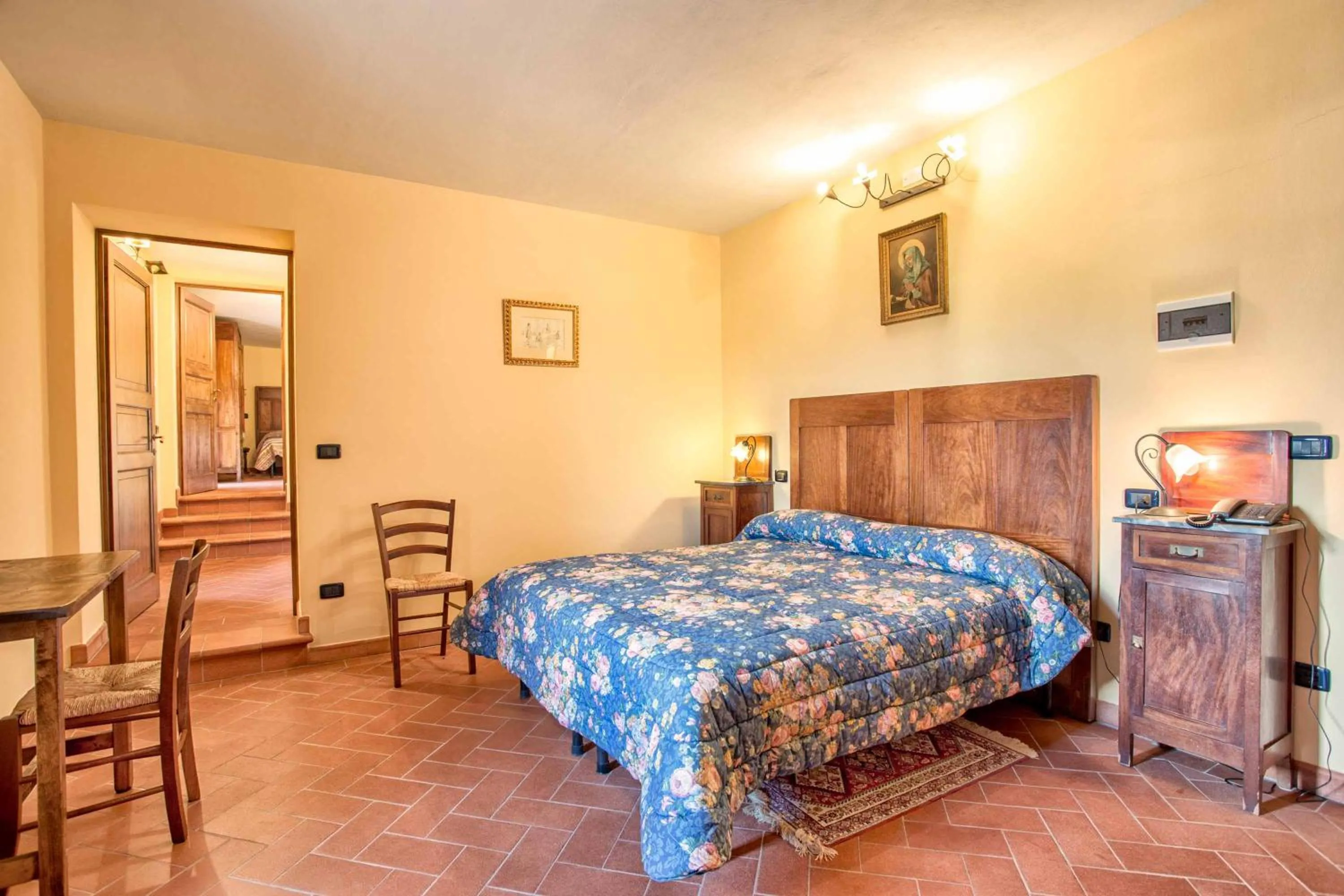 Bedroom, Bed in Villa Graziani