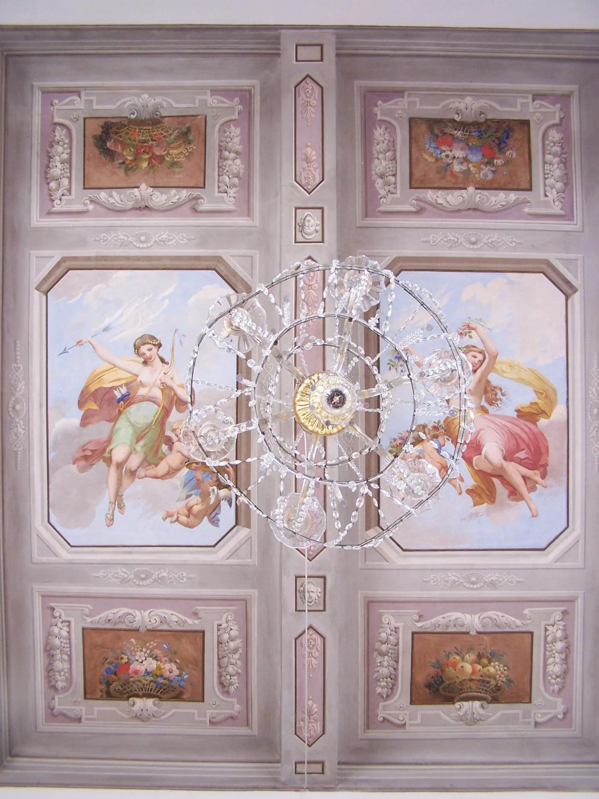 Decorative detail in Villa Graziani