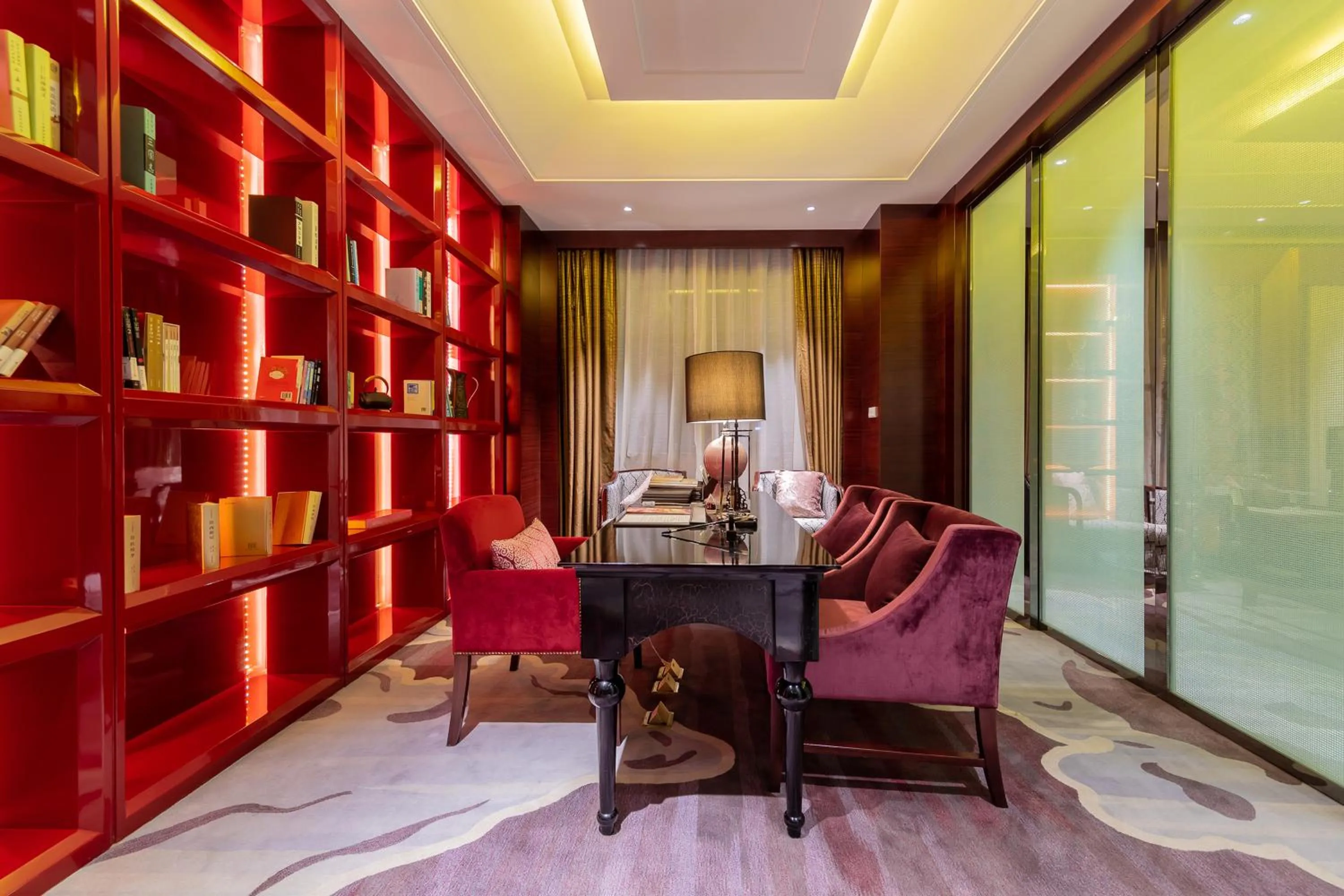 Seating area in Movenpick Hotel Enshi