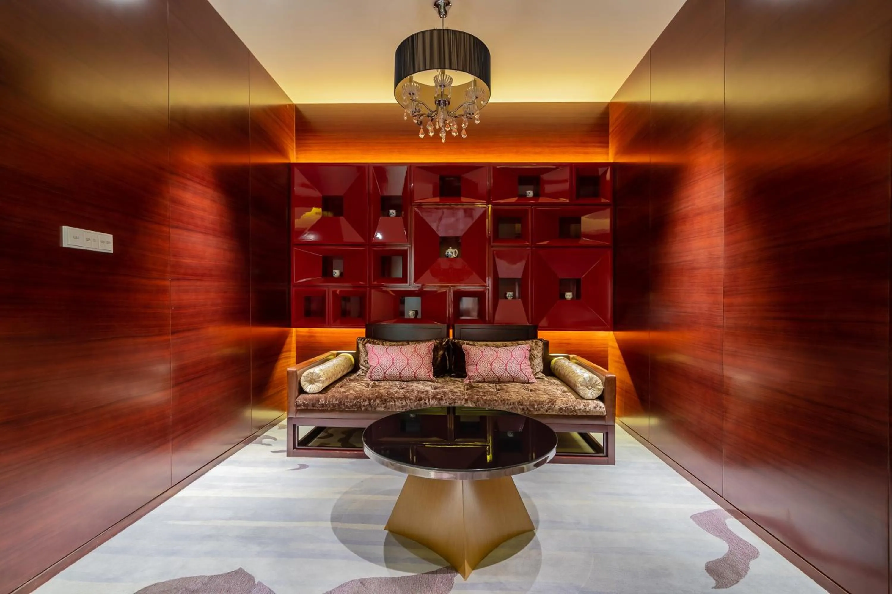 Seating area in Movenpick Hotel Enshi