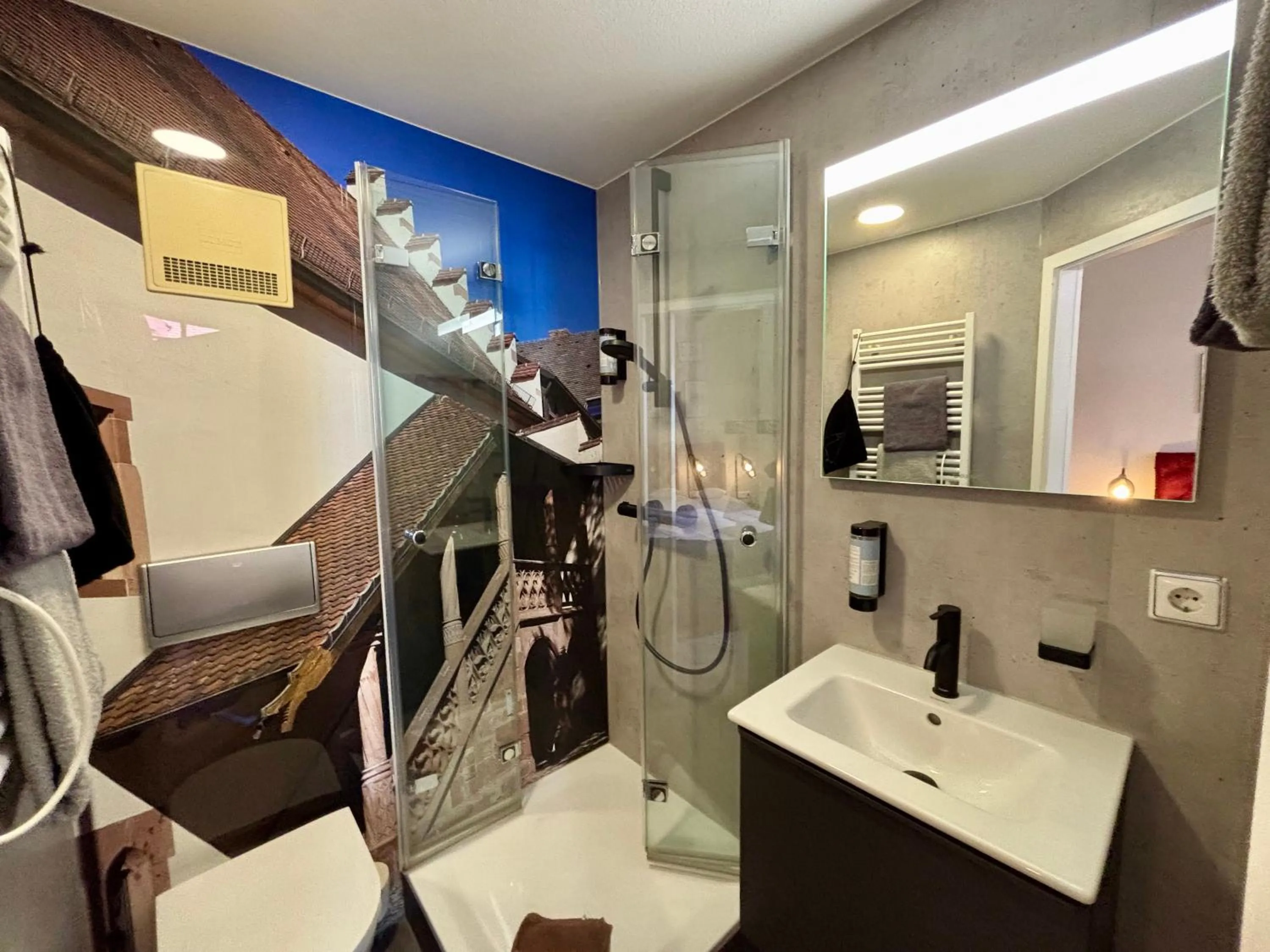 Bathroom in Bio Boutique Hotel Barbara