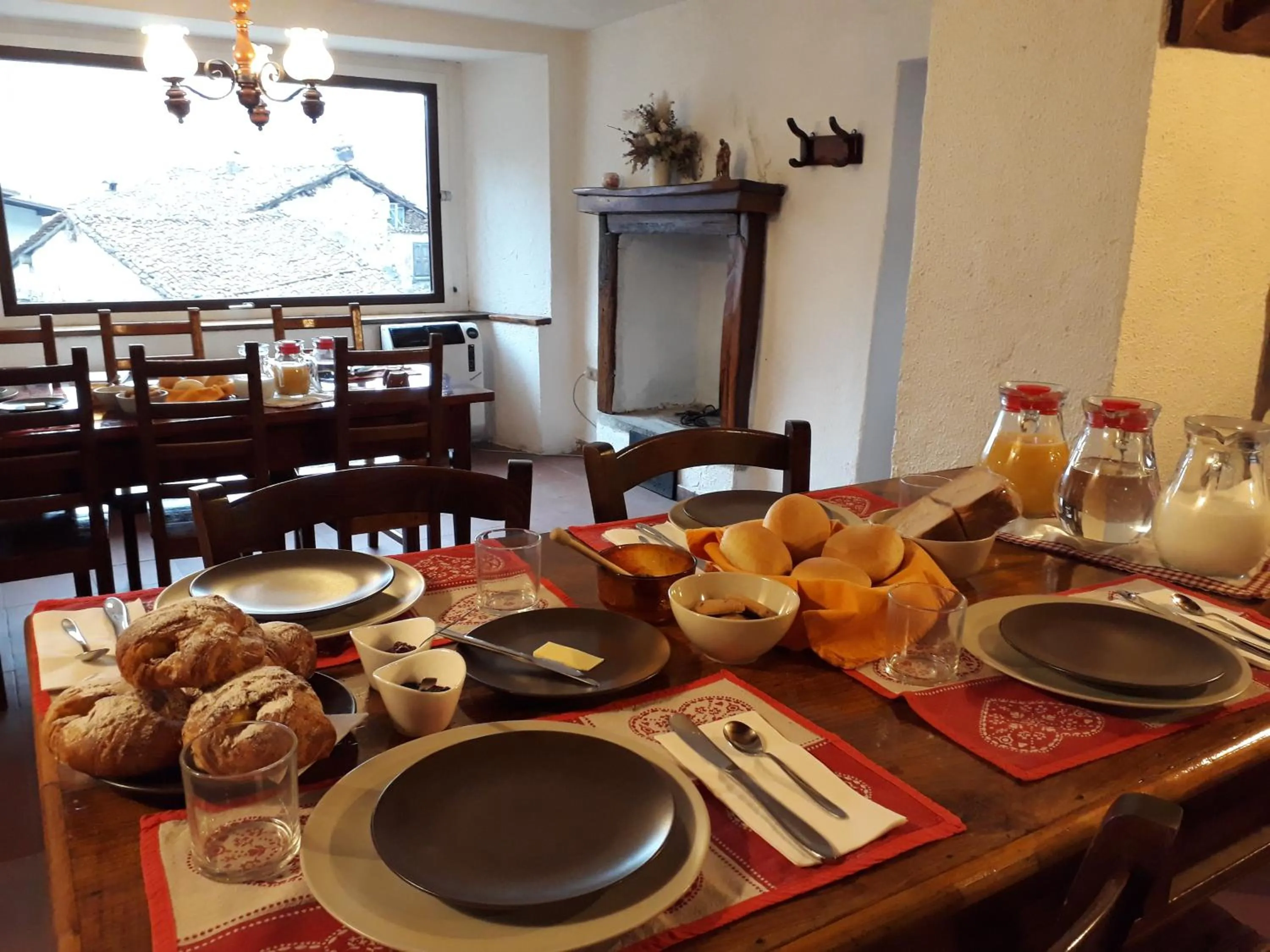 Breakfast in B&B Rocca di Bajedo
