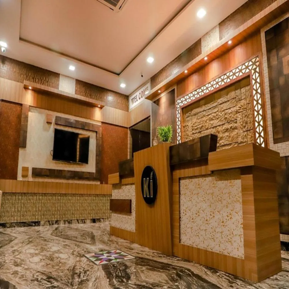 Lobby or reception in Komal Inn