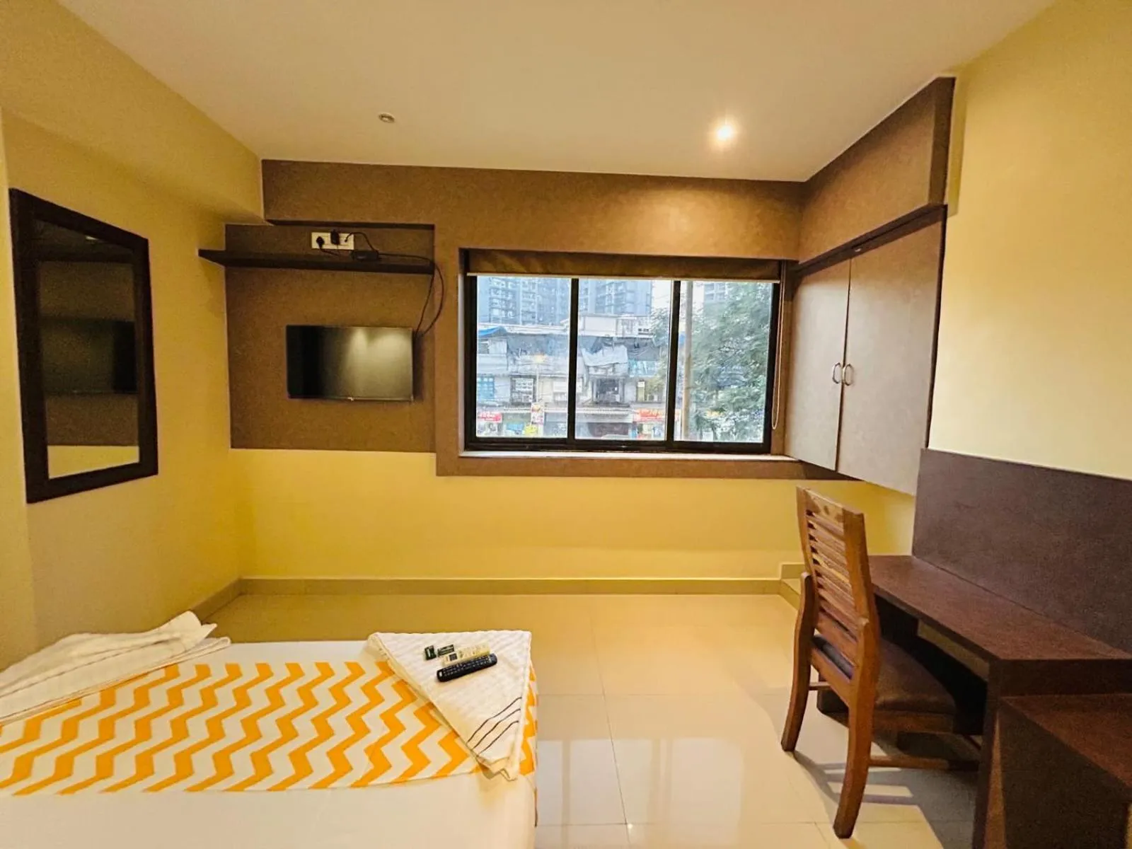 Bedroom, Bed in Hotel West Inn-Near Mumbai International Airport