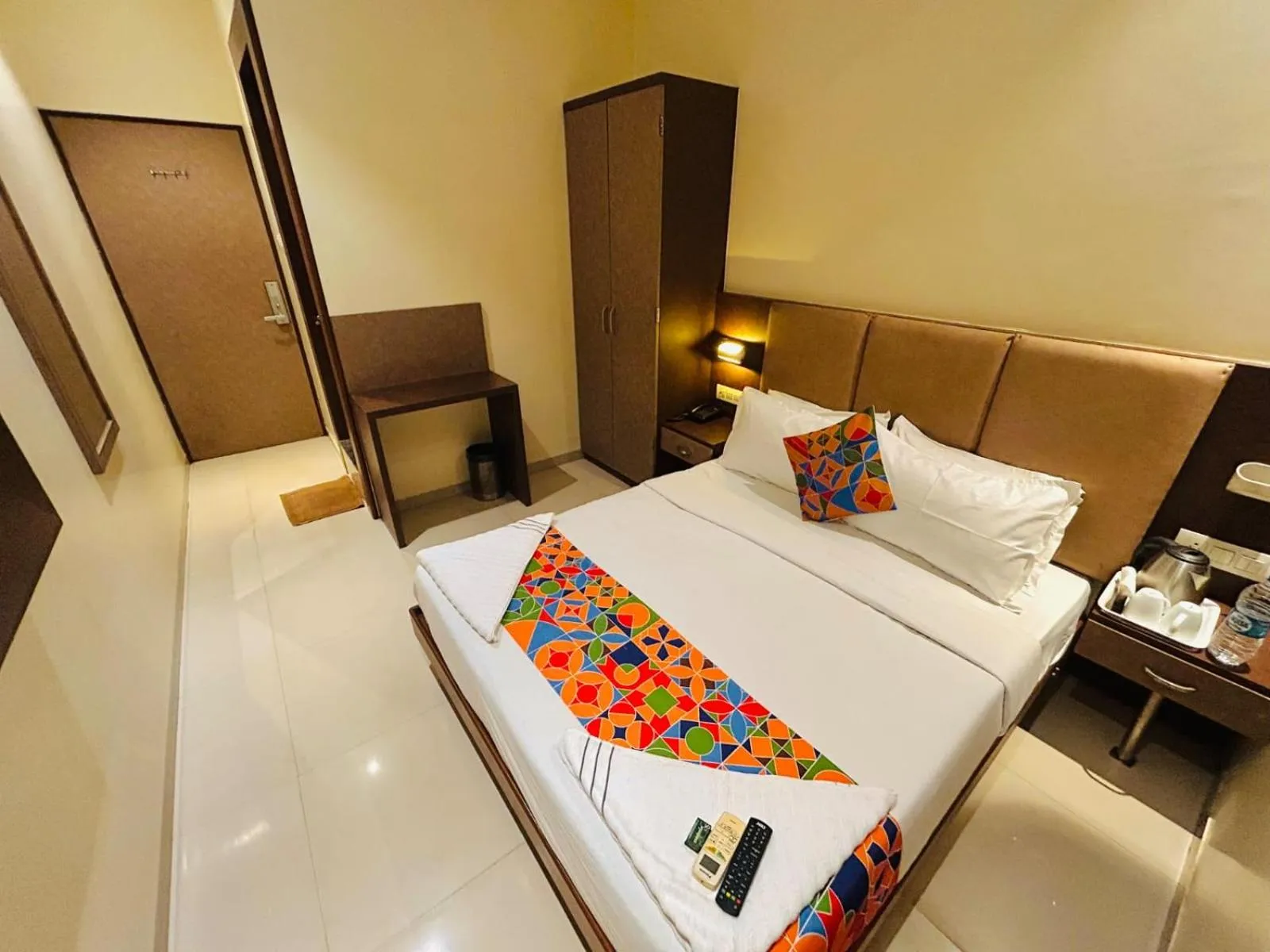 Bedroom, Bed in Hotel West Inn-Near Mumbai International Airport