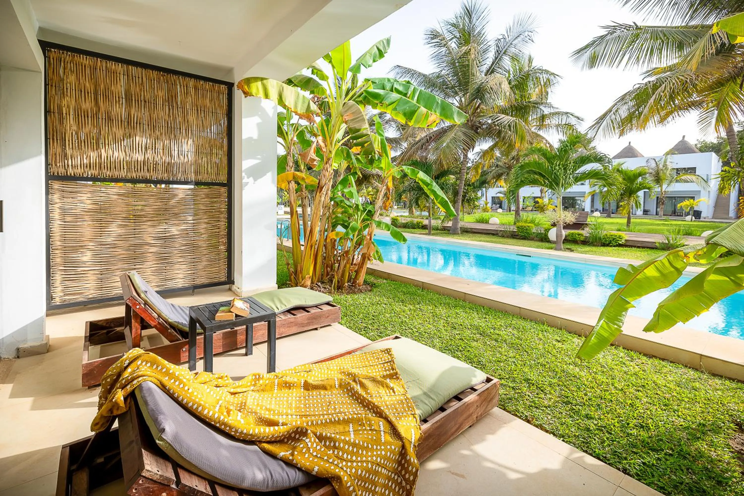 Pool view in Kalimba Beach Resort