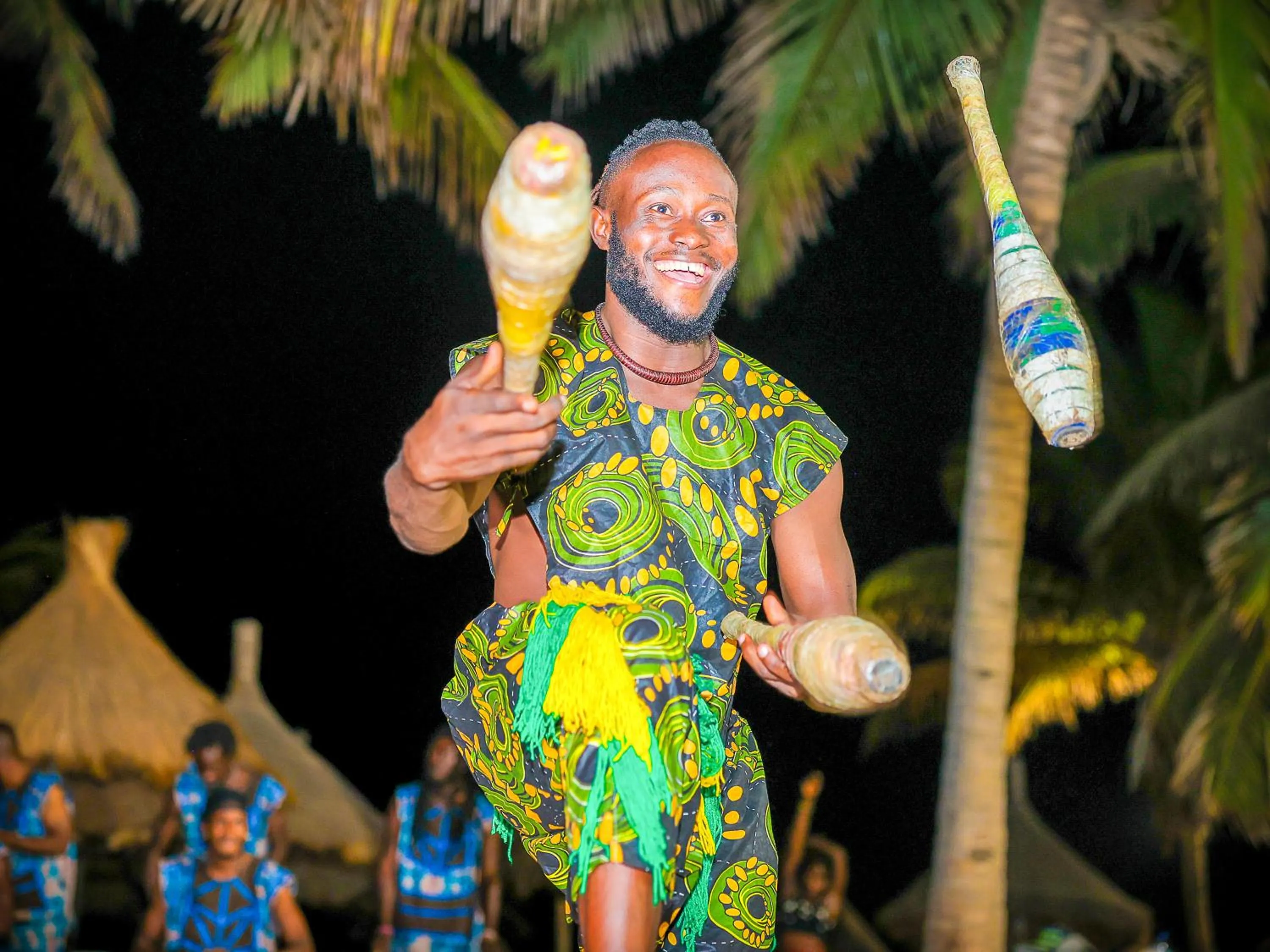 Evening entertainment in Kalimba Beach Resort