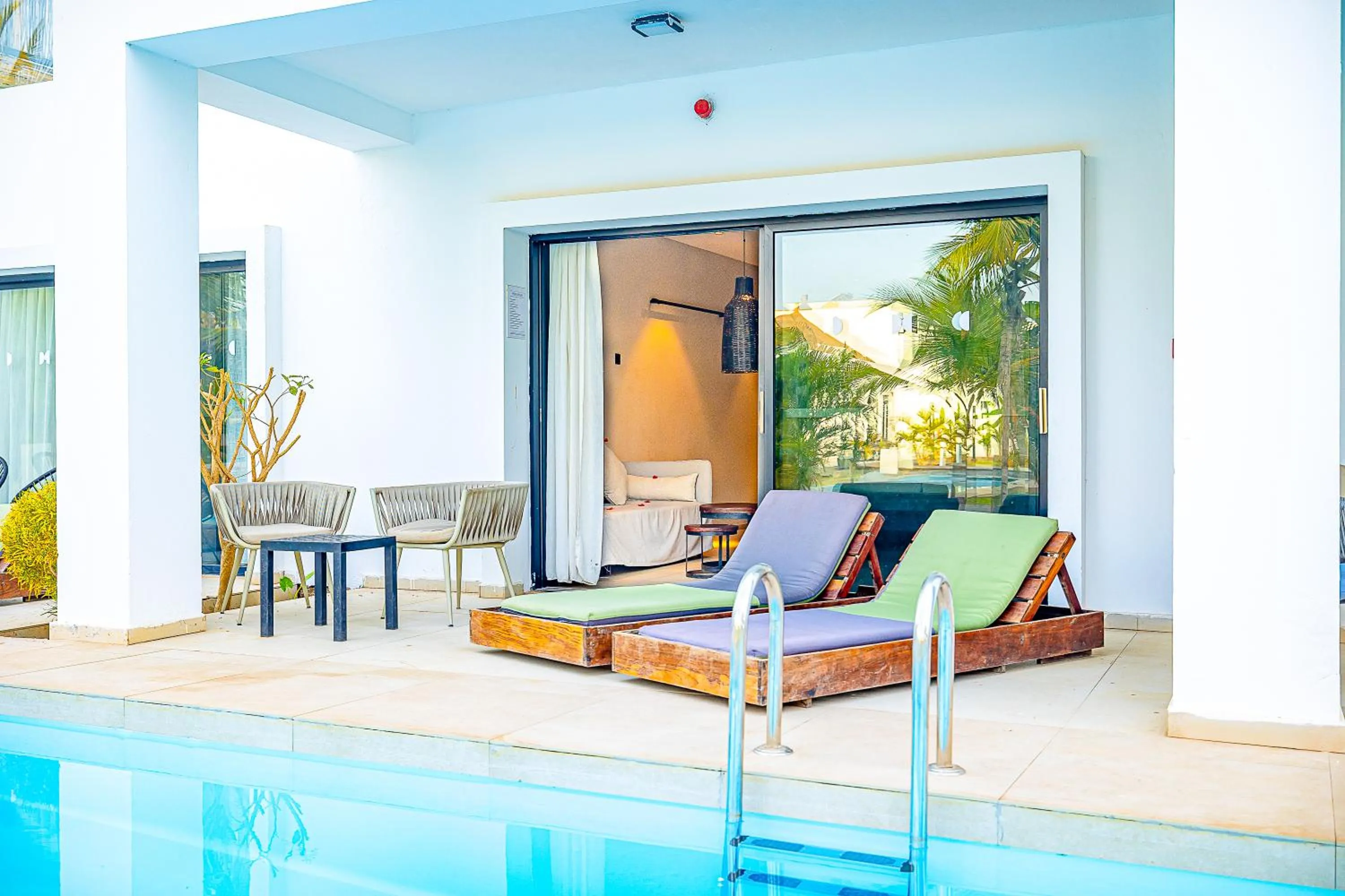 Pool view in Kalimba Beach Resort