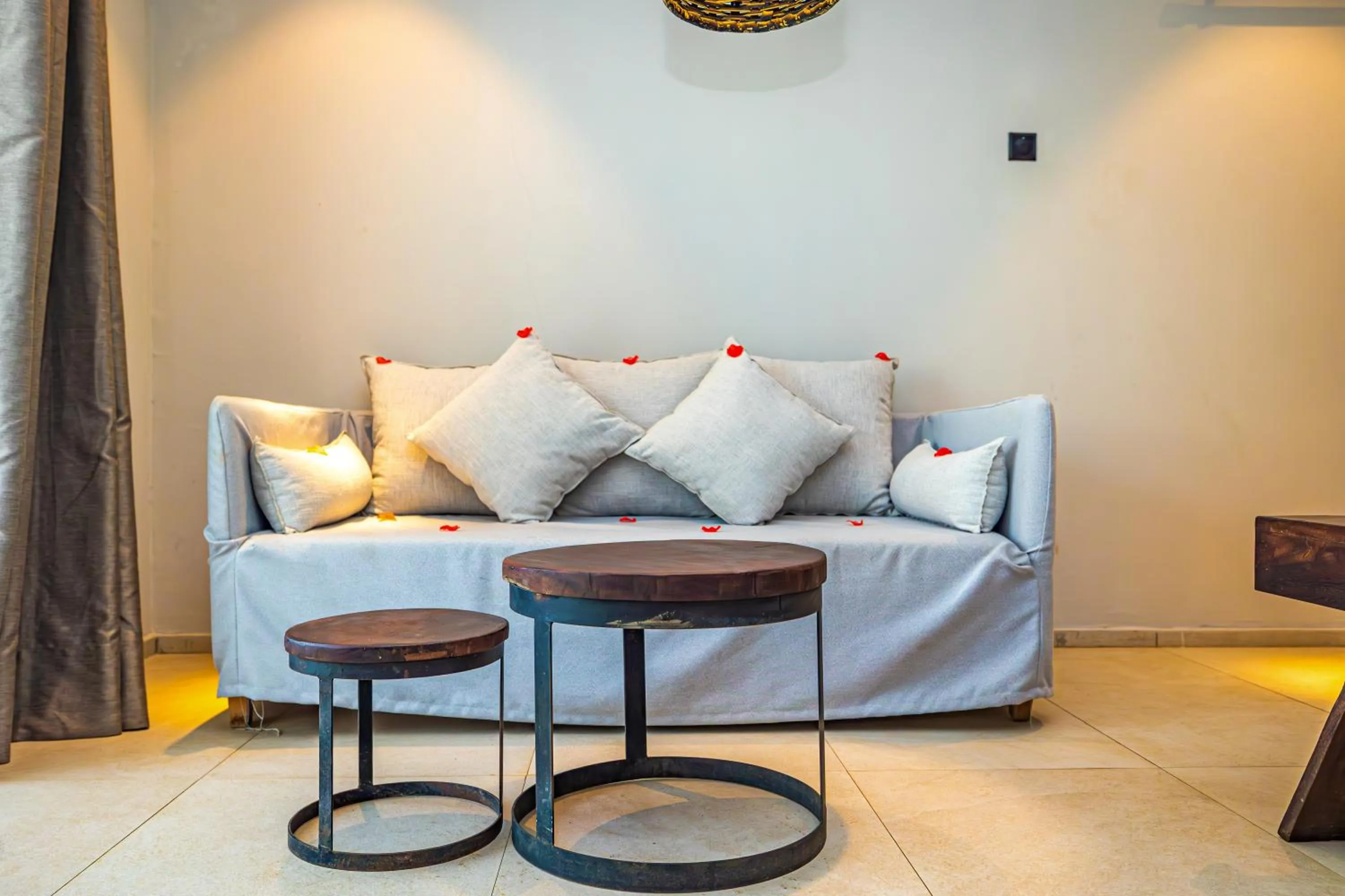 Seating area in Kalimba Beach Resort