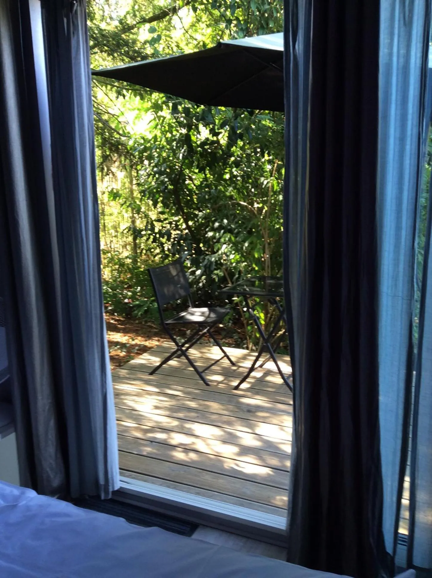 Garden view in Les Cabanes de Do