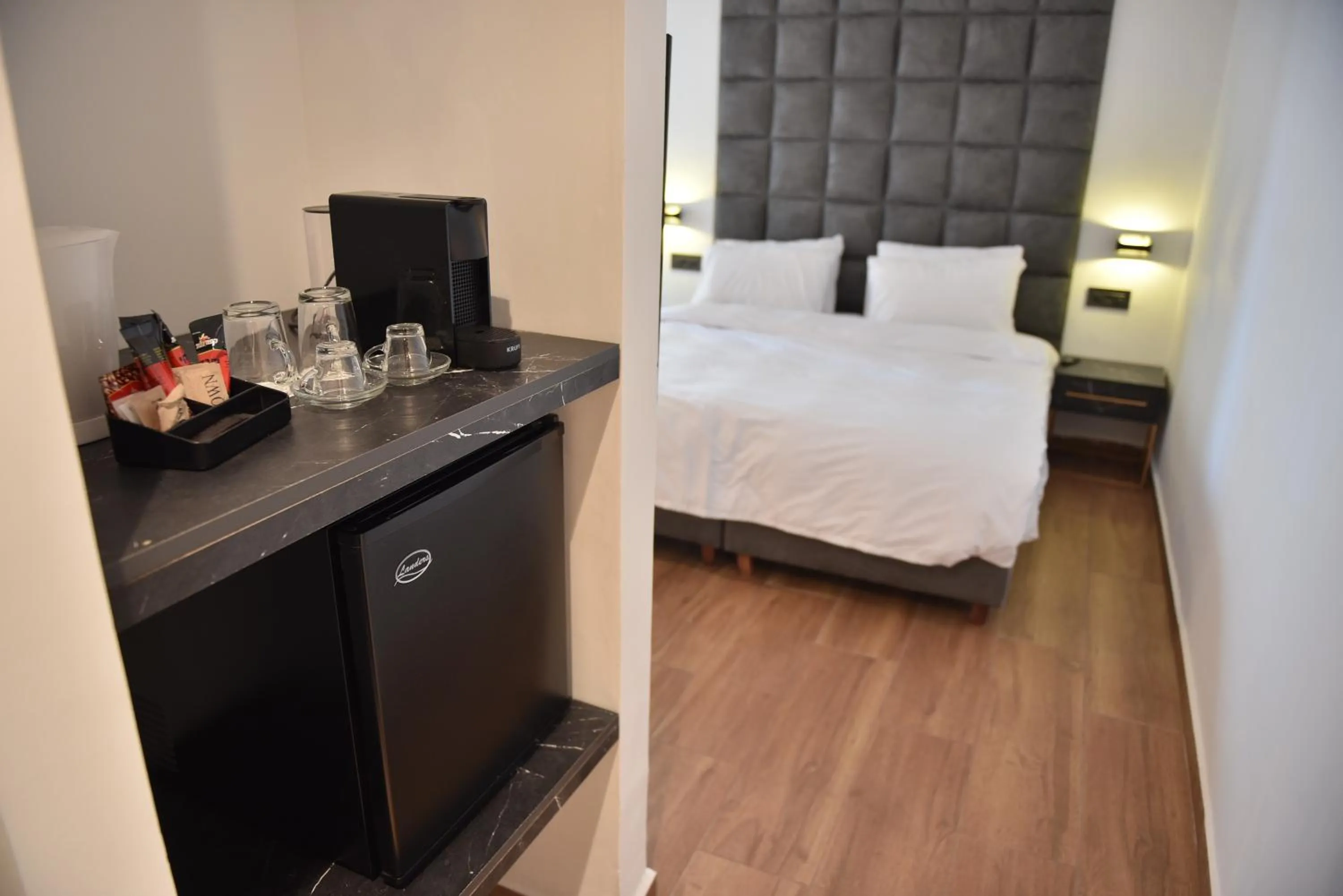 Bed in Selfie's Boutique Hotel