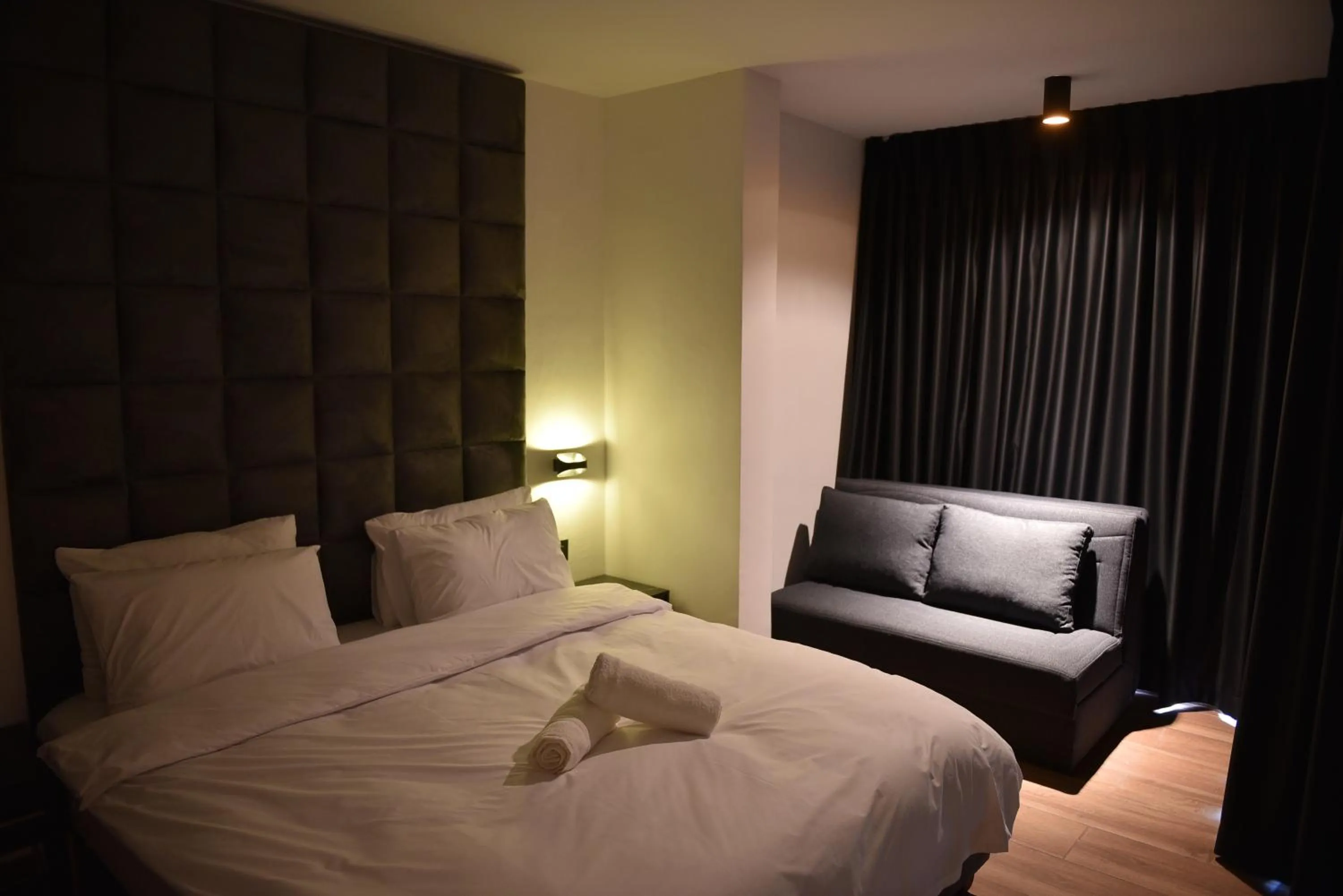 Bed in Selfie's Boutique Hotel