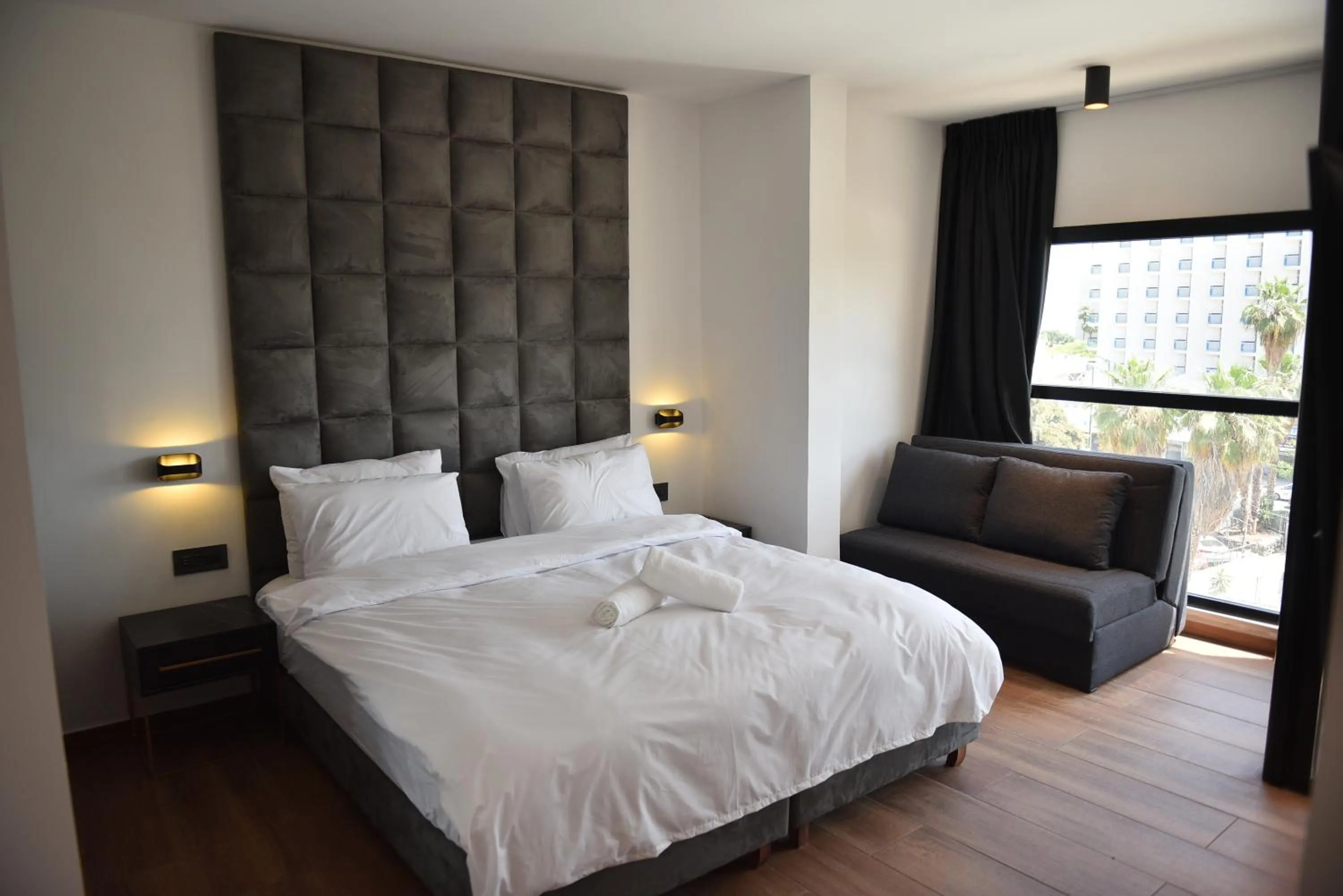 Bed in Selfie's Boutique Hotel